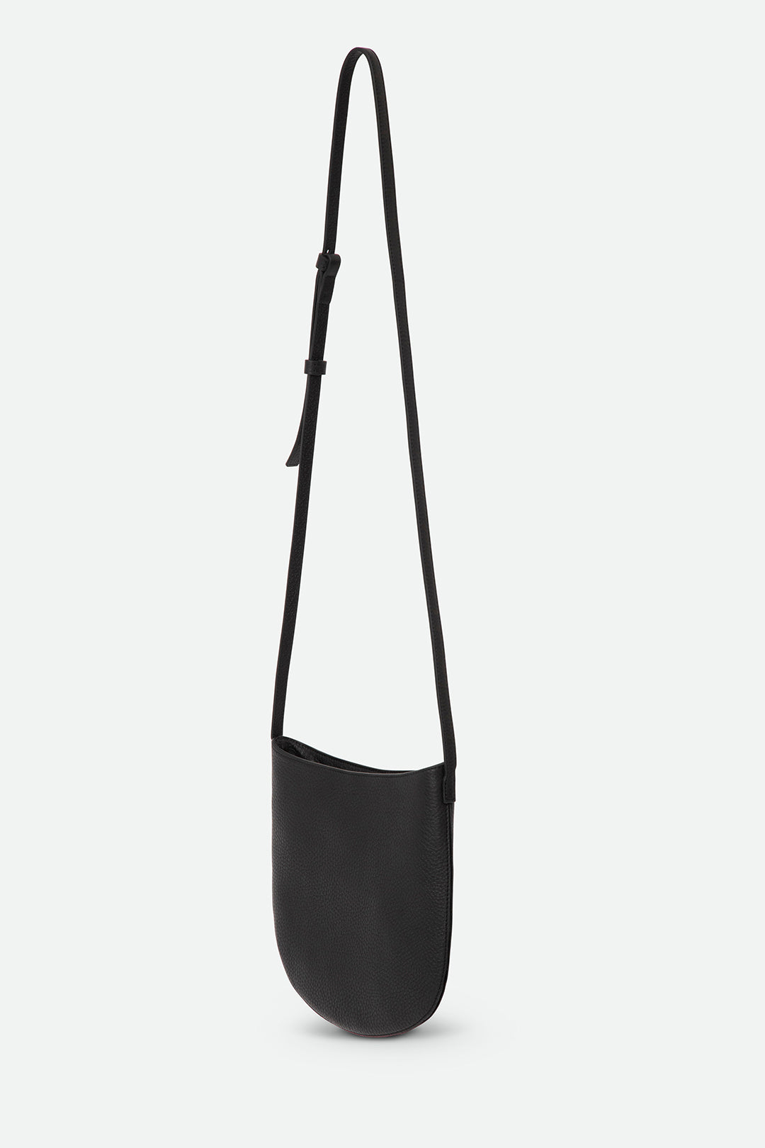 ASTRA ITALIAN LEATHER CROSSBODY BLACK