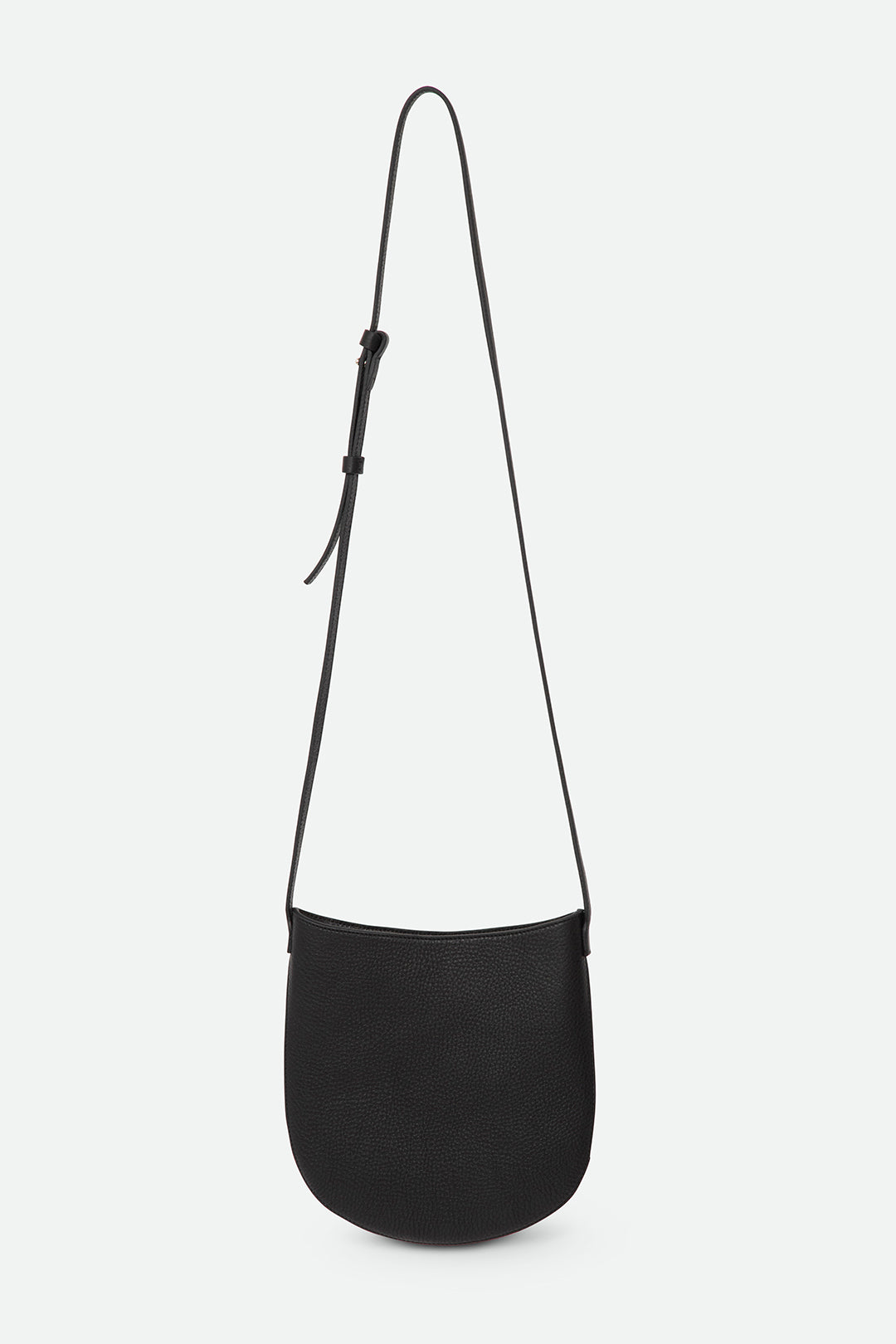 ASTRA ITALIAN LEATHER CROSSBODY BLACK