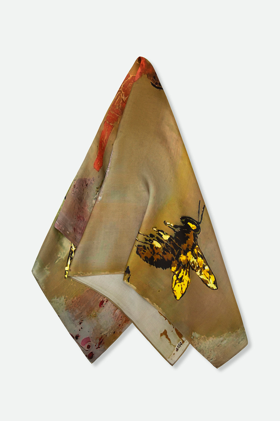 SILK TWILL SQUARE SCARF DANCERS