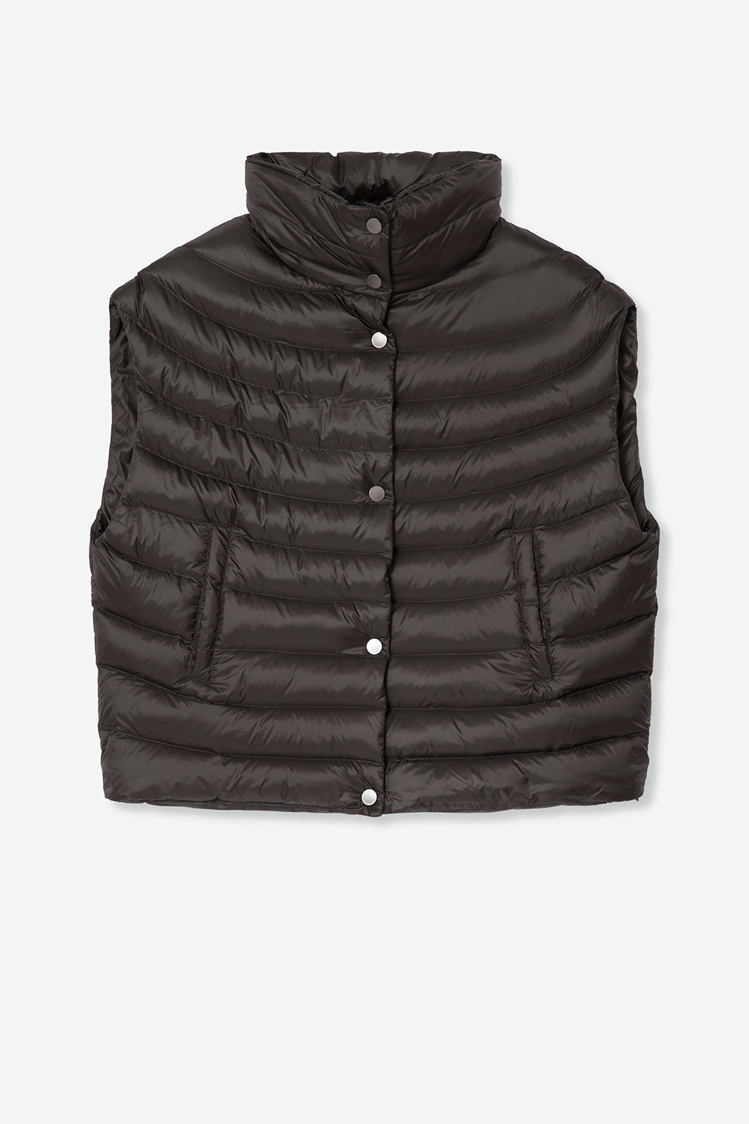 GINEVERA VEST IN GOOSE DOWN