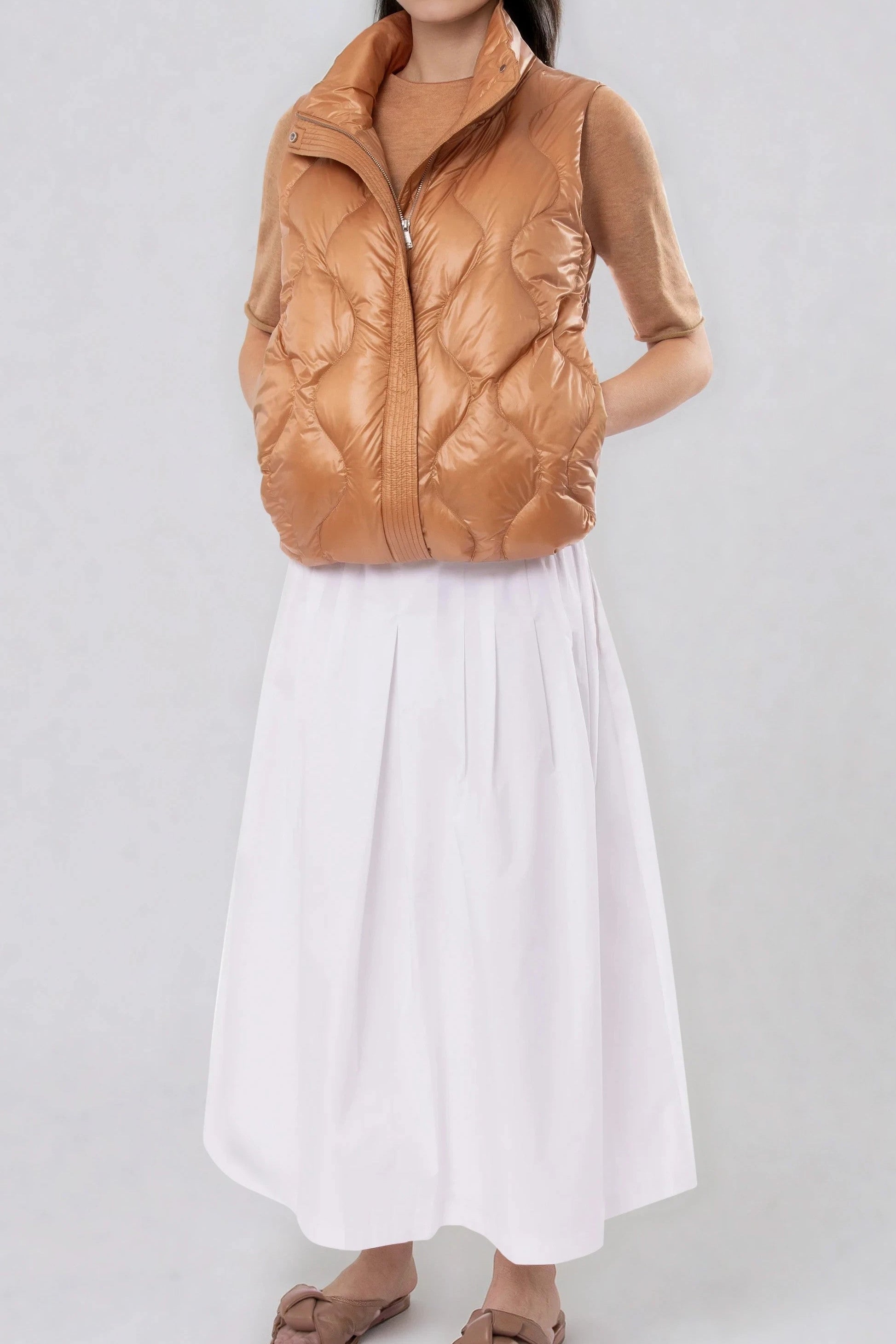 LIMITED EDITION SAINT CLAIR VEST IN GOOSE DOWN