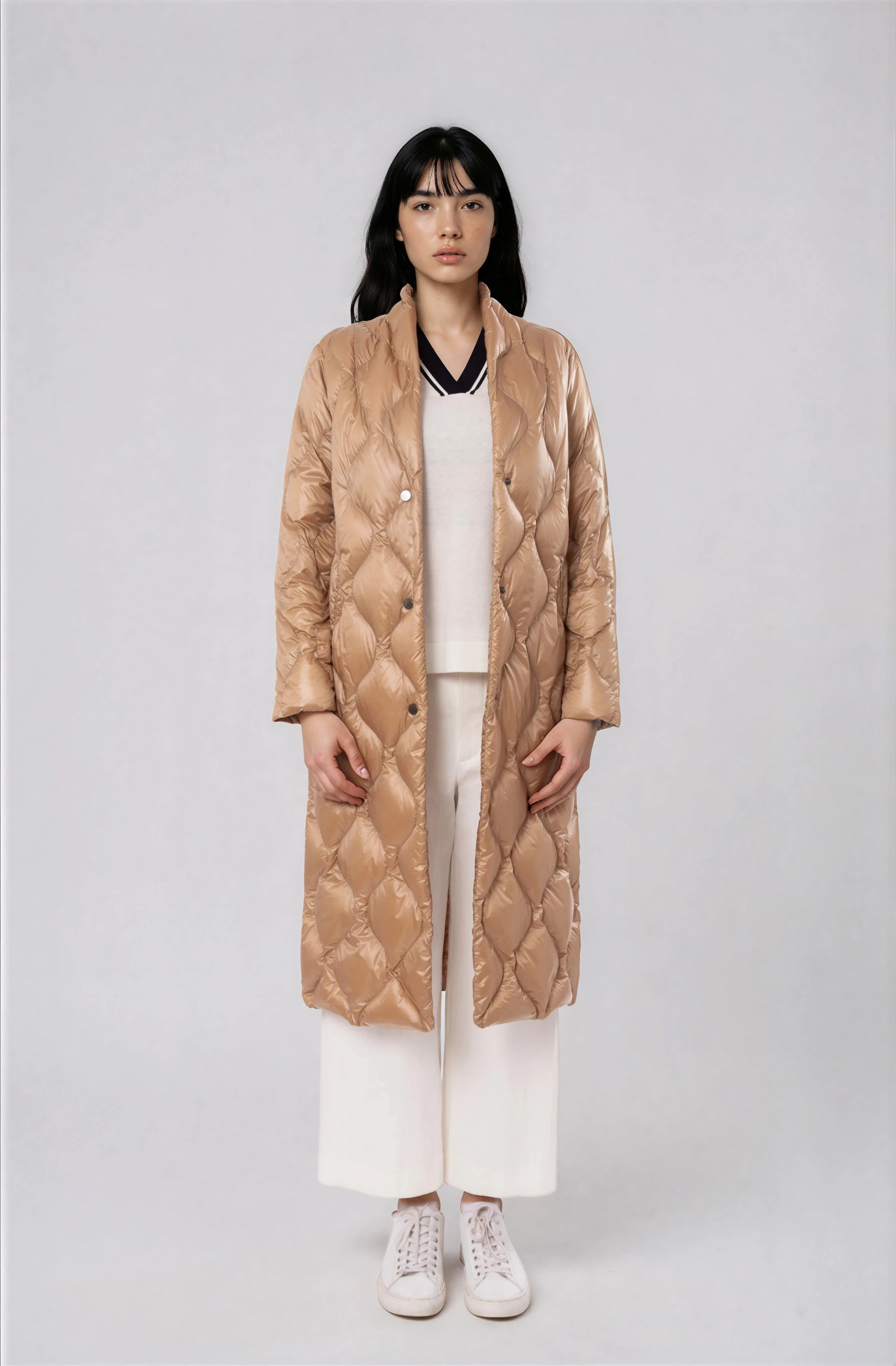 BRENTA COAT IN ULTRALIGHT GOOSE DOWN