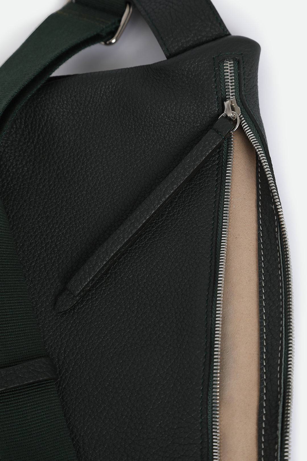 GEMMA ITALIAN LEATHER CROSSBODY FOREST