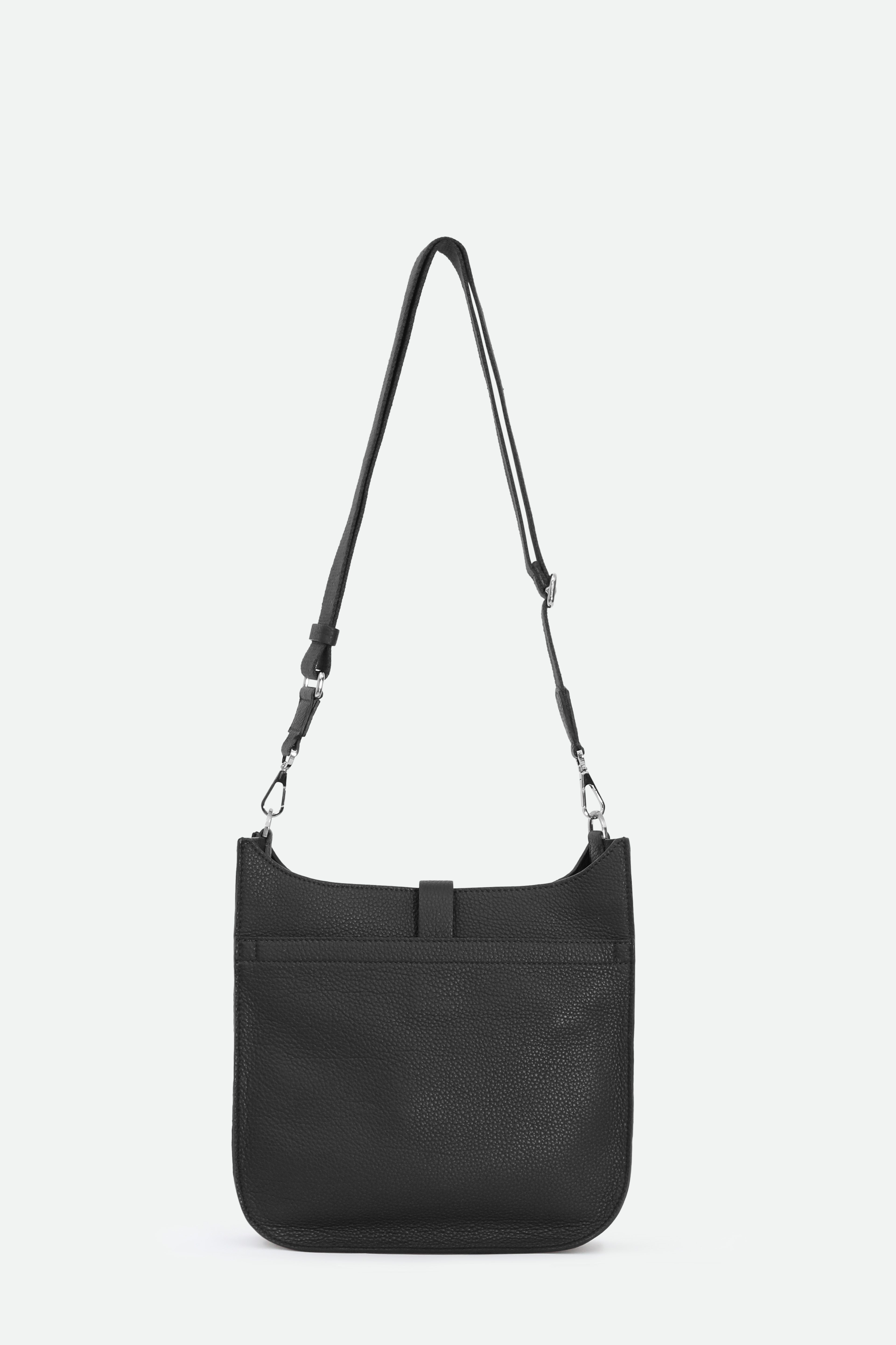 GIA ITALIAN LEATHER CROSSBODY BAG IN BACK