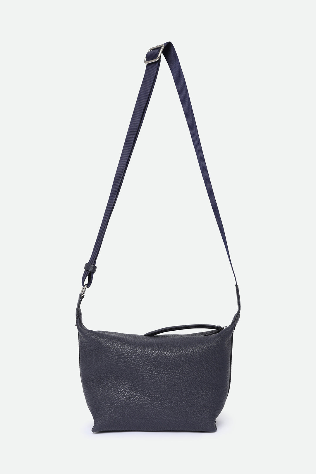 RAVELLO ITALIAN LEATHER HANDBAG IN NAVY