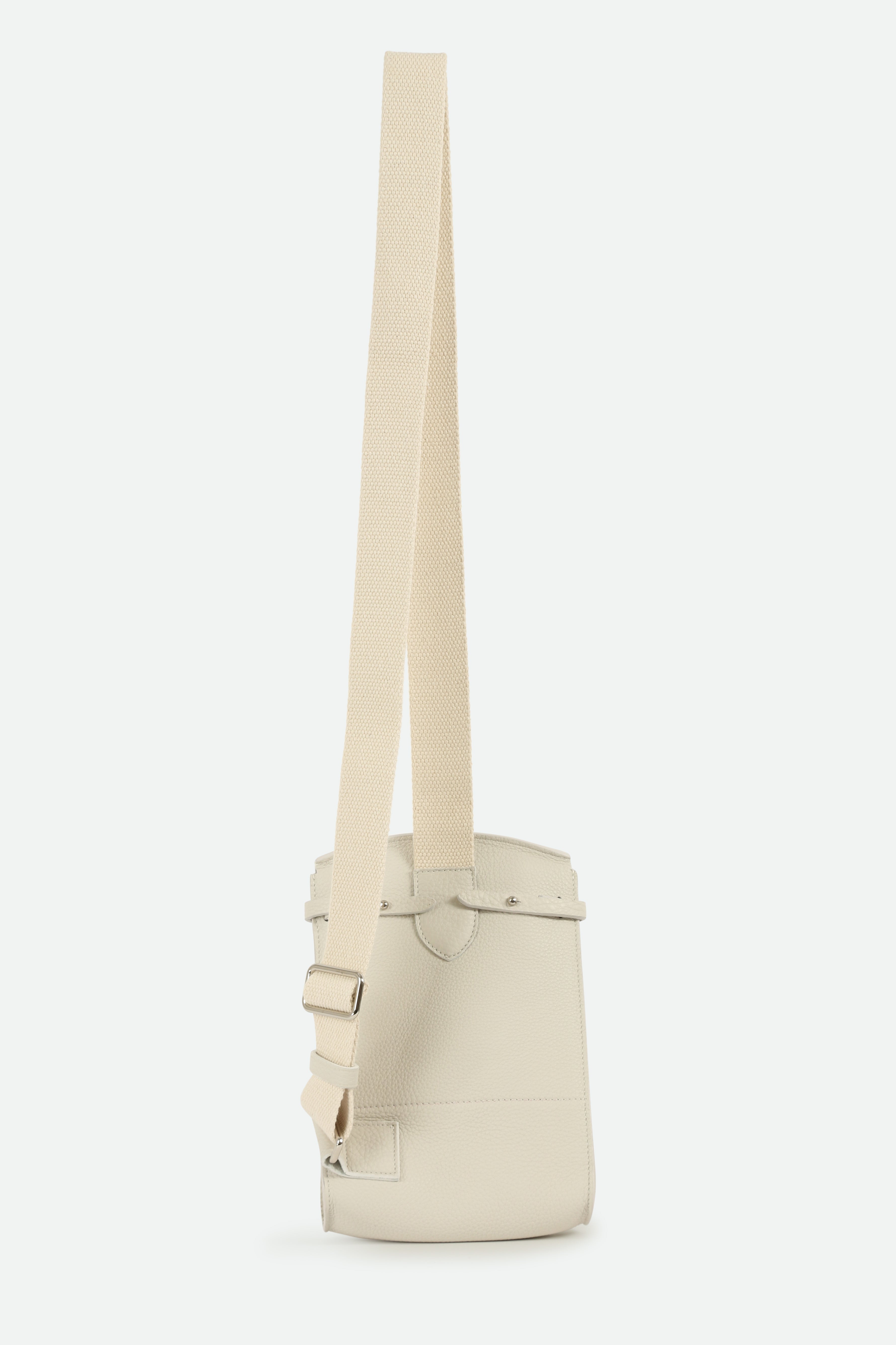 MONZA ITALIAN LEATHER CROSSBODY BUTTER WHITE - PRE-ORDER NOW