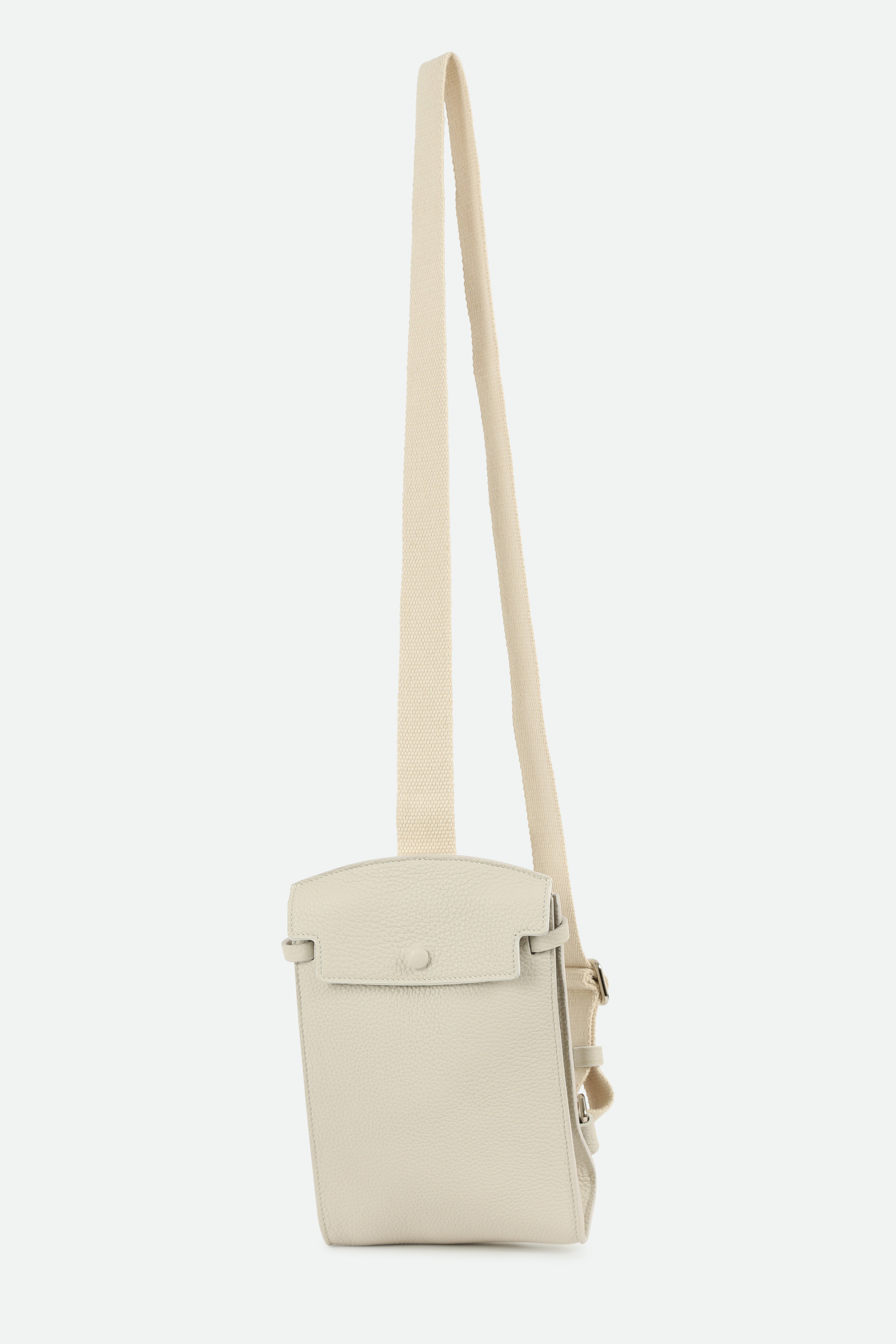 MONZA ITALIAN LEATHER CROSSBODY BUTTER WHITE - PRE-ORDER NOW