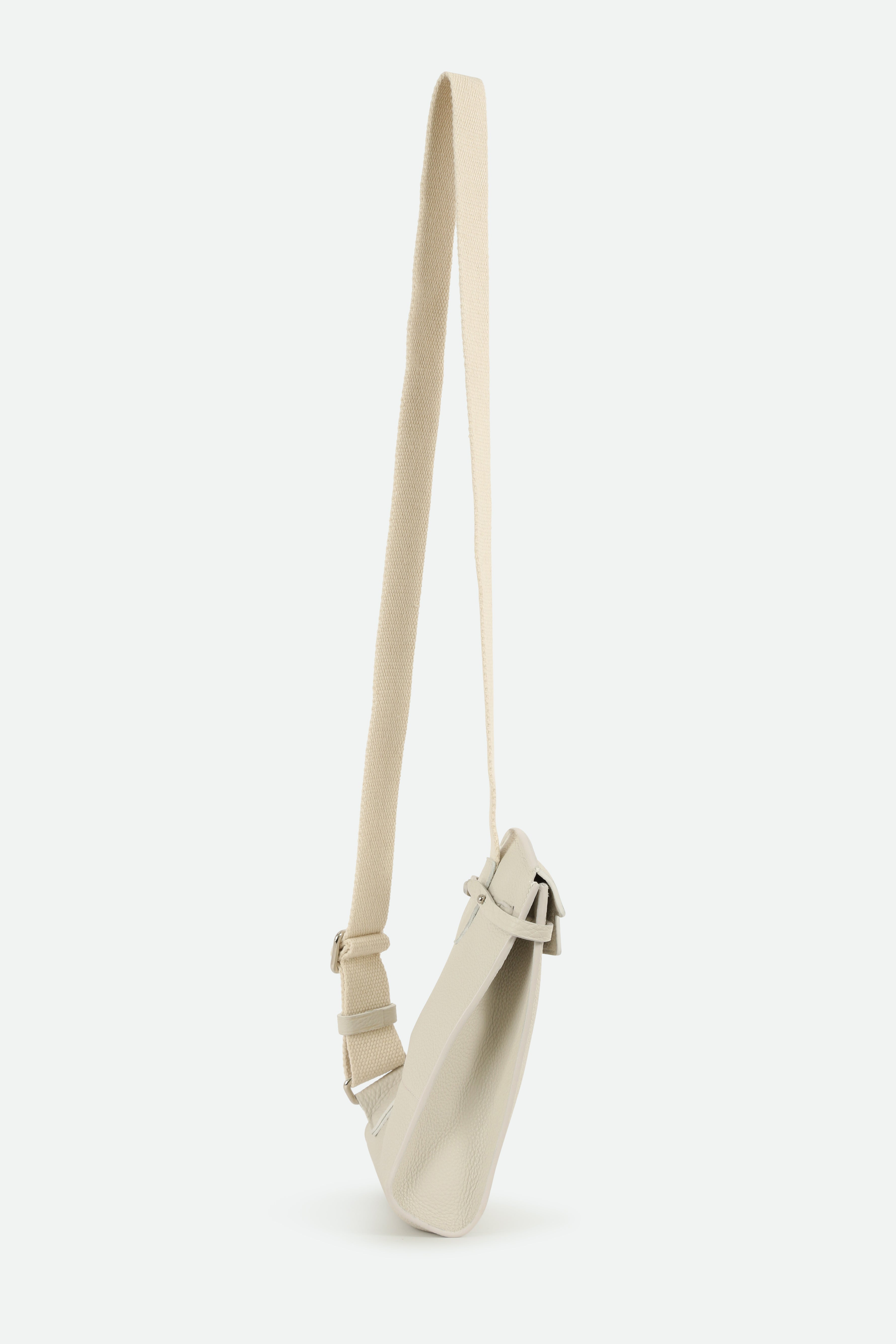 MONZA ITALIAN LEATHER CROSSBODY BUTTER WHITE - PRE-ORDER NOW