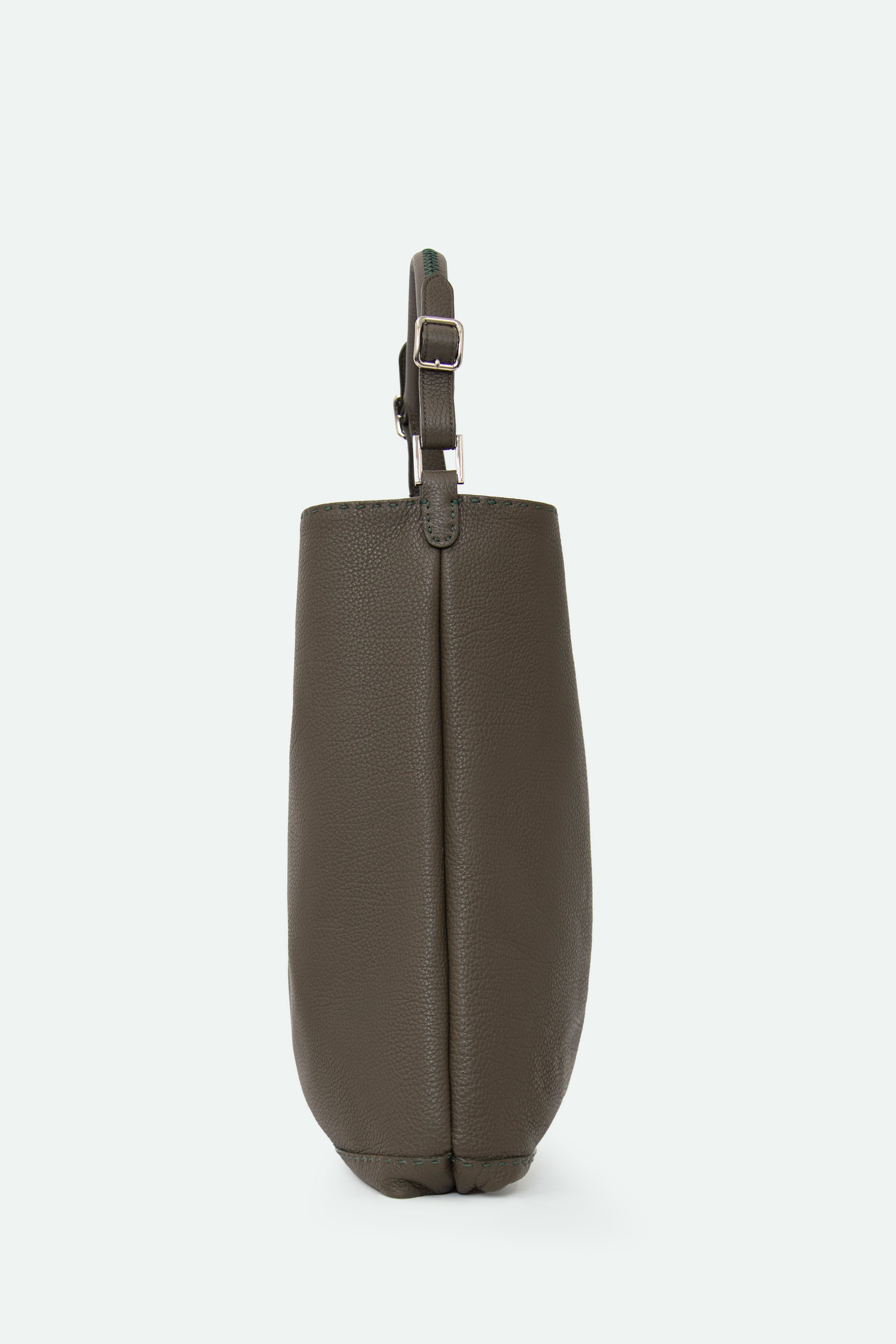 BASTIAN BAG IN FRENCH CALFSKIN OLIVE