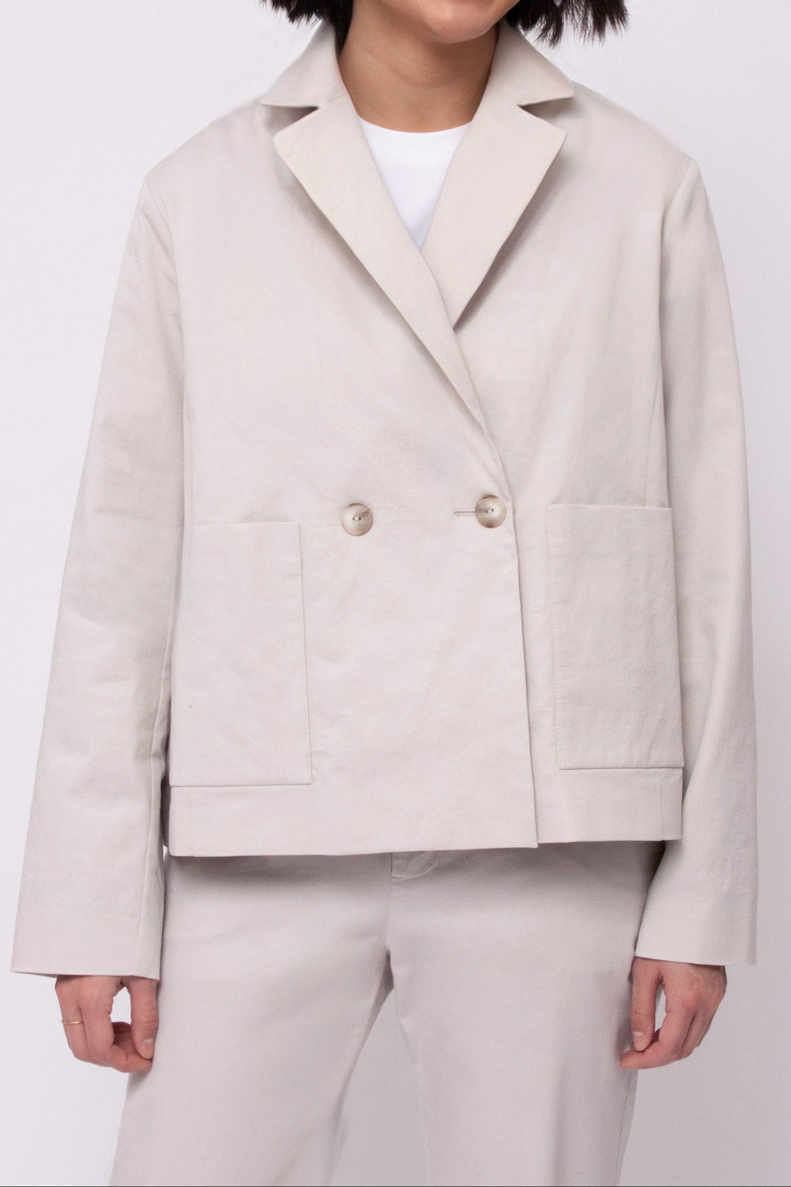 BERNAY BLAZER IN ITALIAN STRETCH COTTON