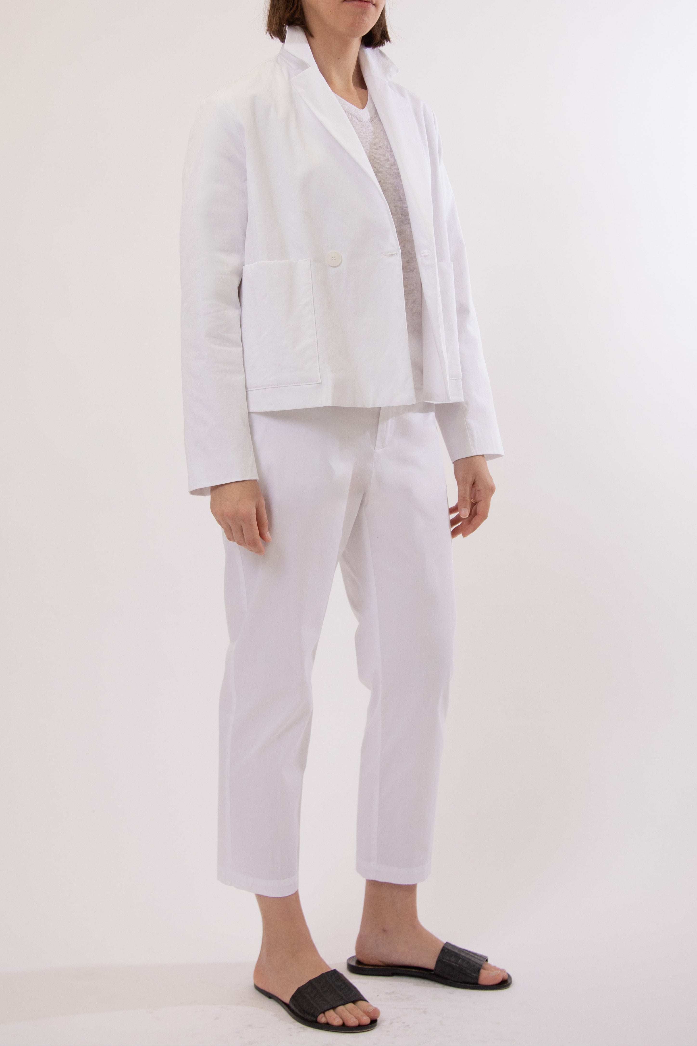 BERNAY BLAZER IN ITALIAN STRETCH COTTON