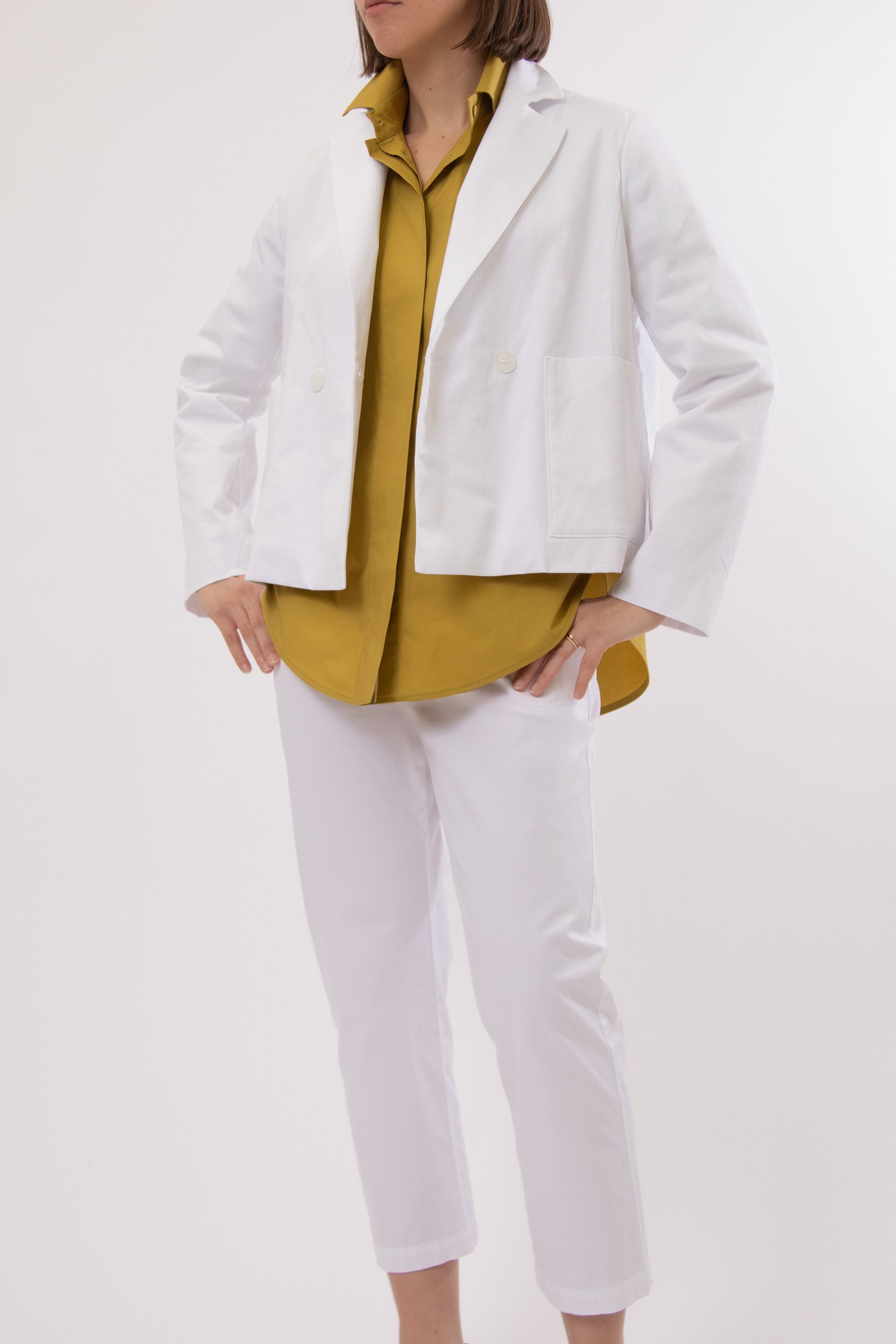 SAHANA DOLMAN SHIRT IN COTTON POPLIN