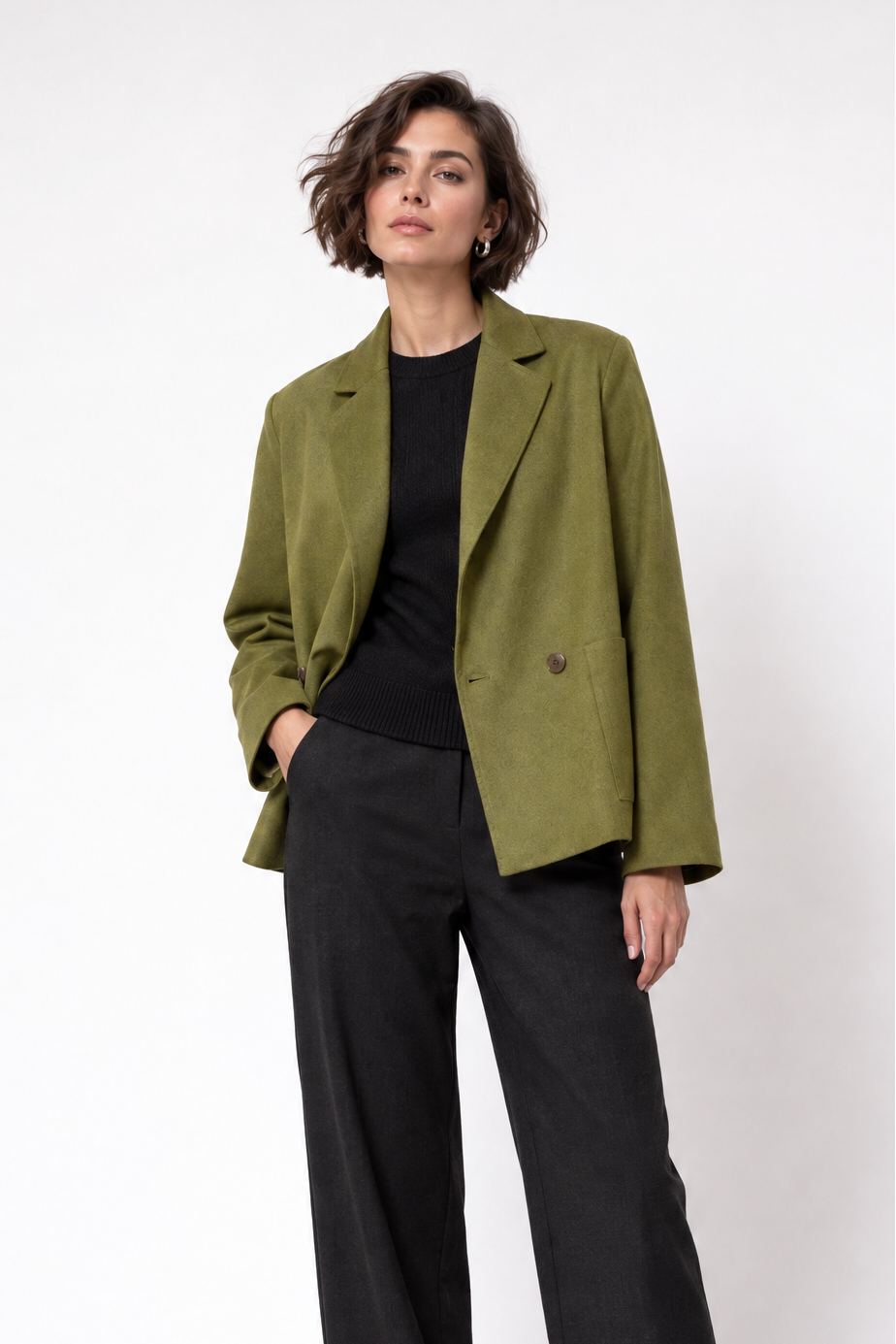 BERNAY BLAZER IN ITALIAN WOOL