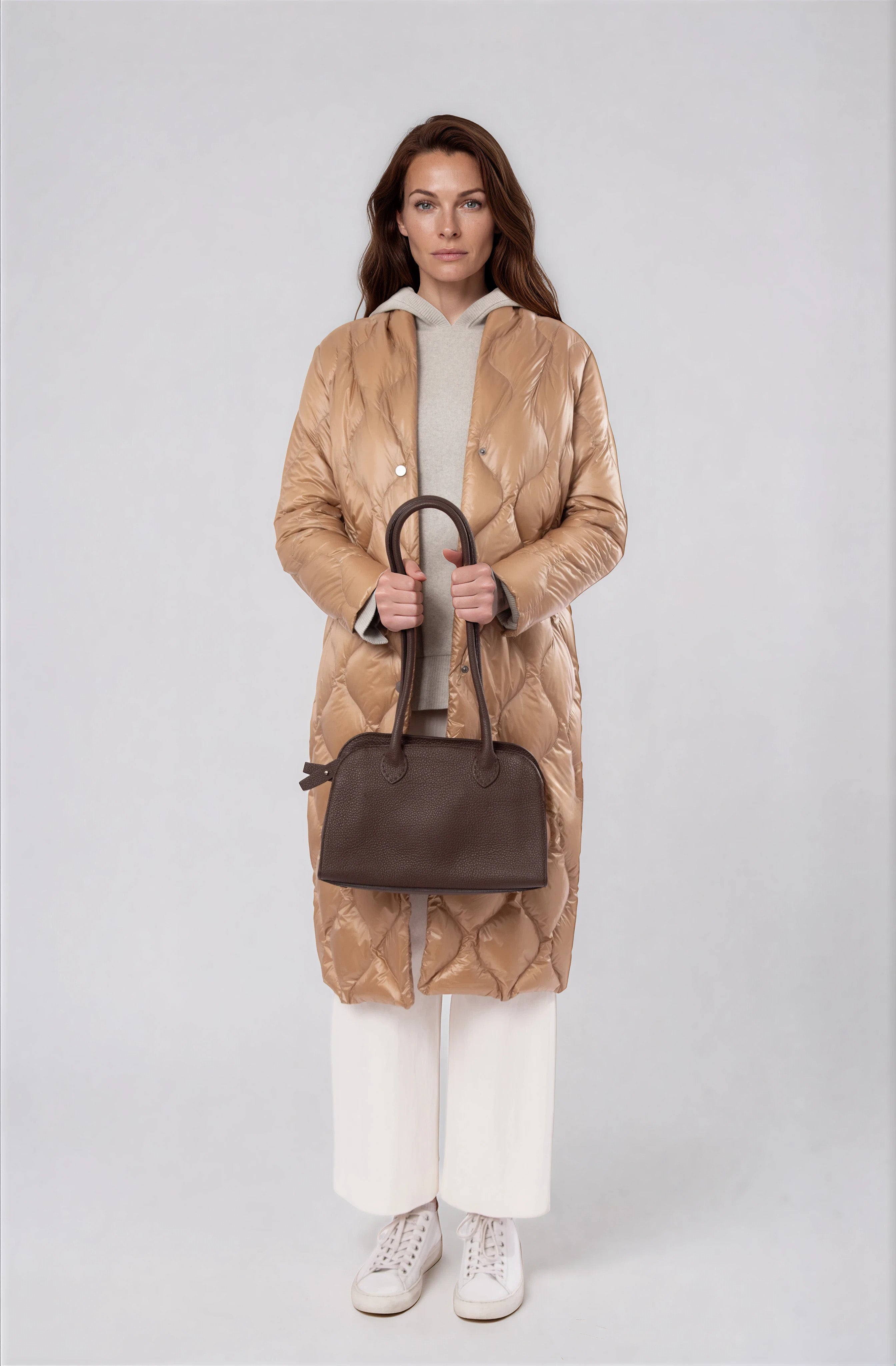 BRENTA COAT IN ULTRALIGHT GOOSE DOWN