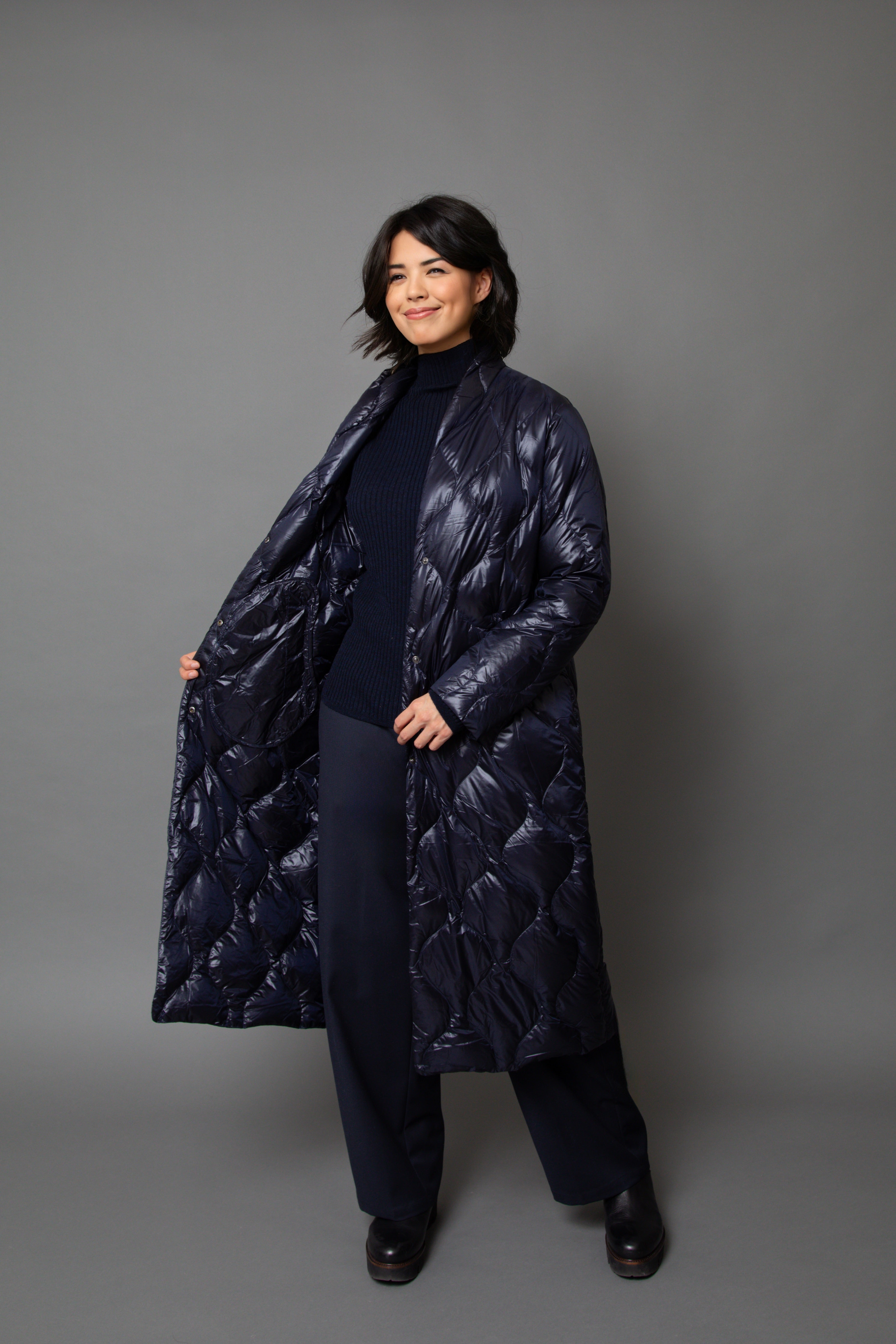 BRENTA COAT IN ULTRALIGHT GOOSE DOWN