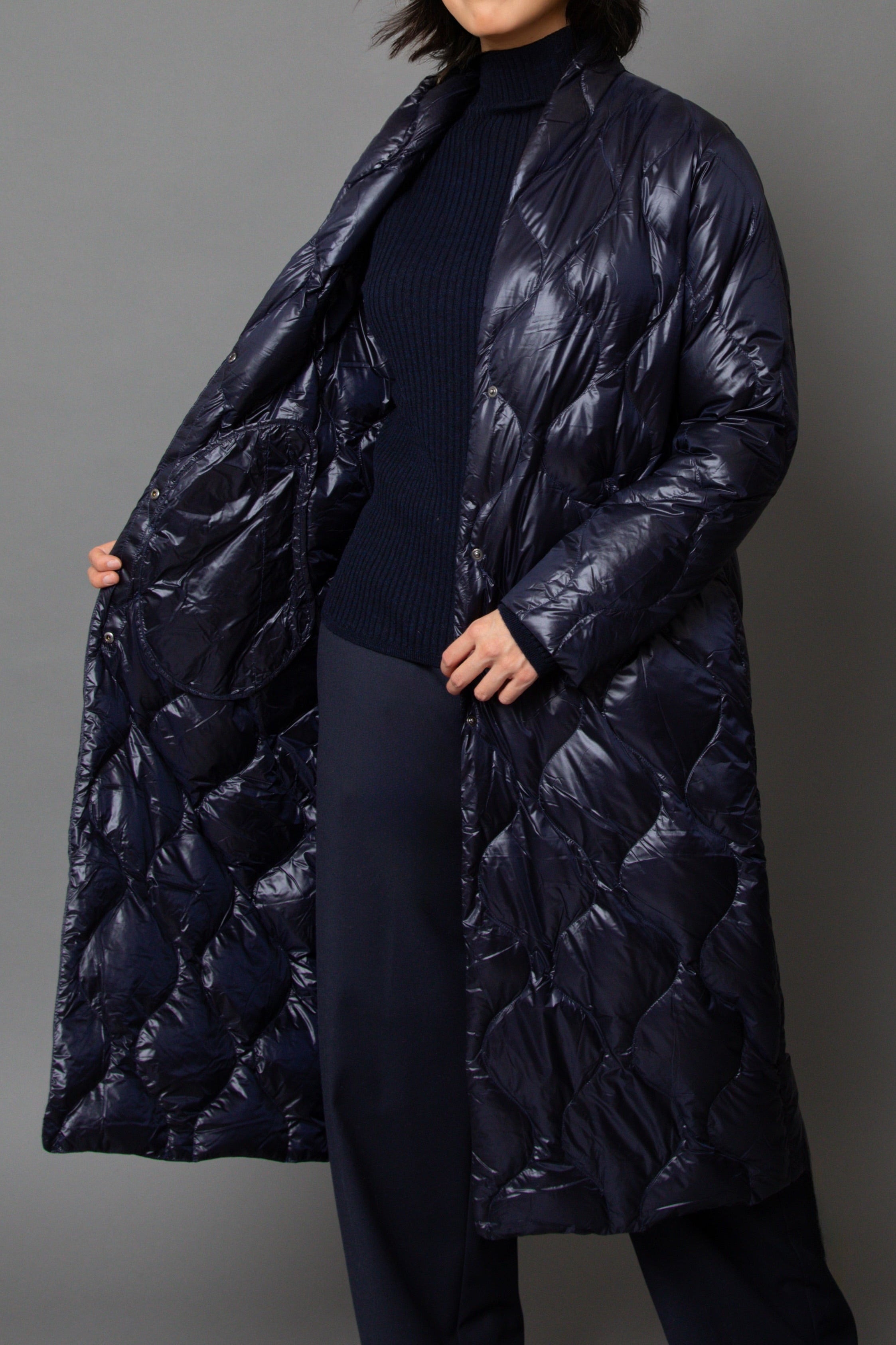 BRENTA COAT IN ULTRALIGHT GOOSE DOWN