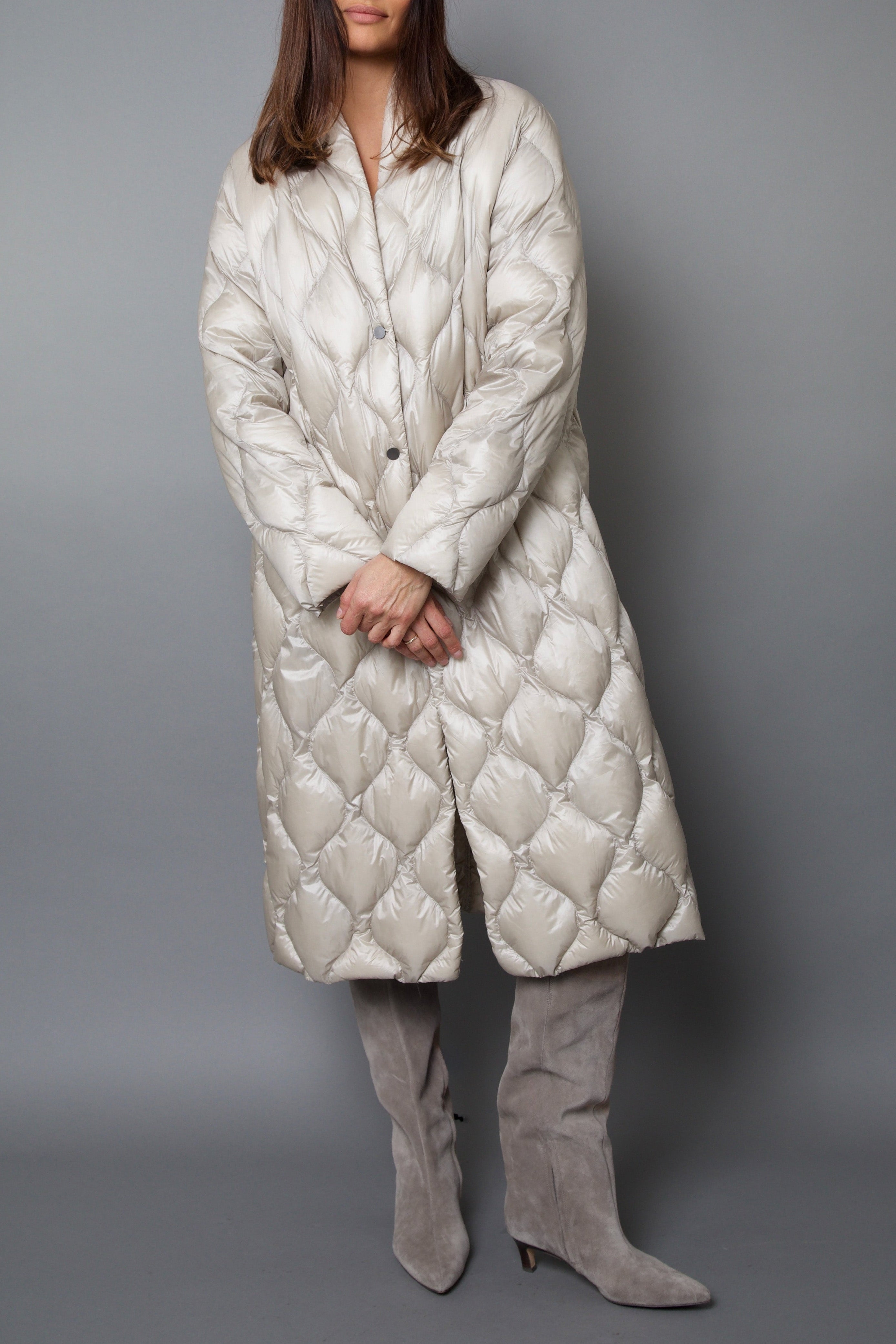 BRENTA COAT IN ULTRALIGHT GOOSE DOWN