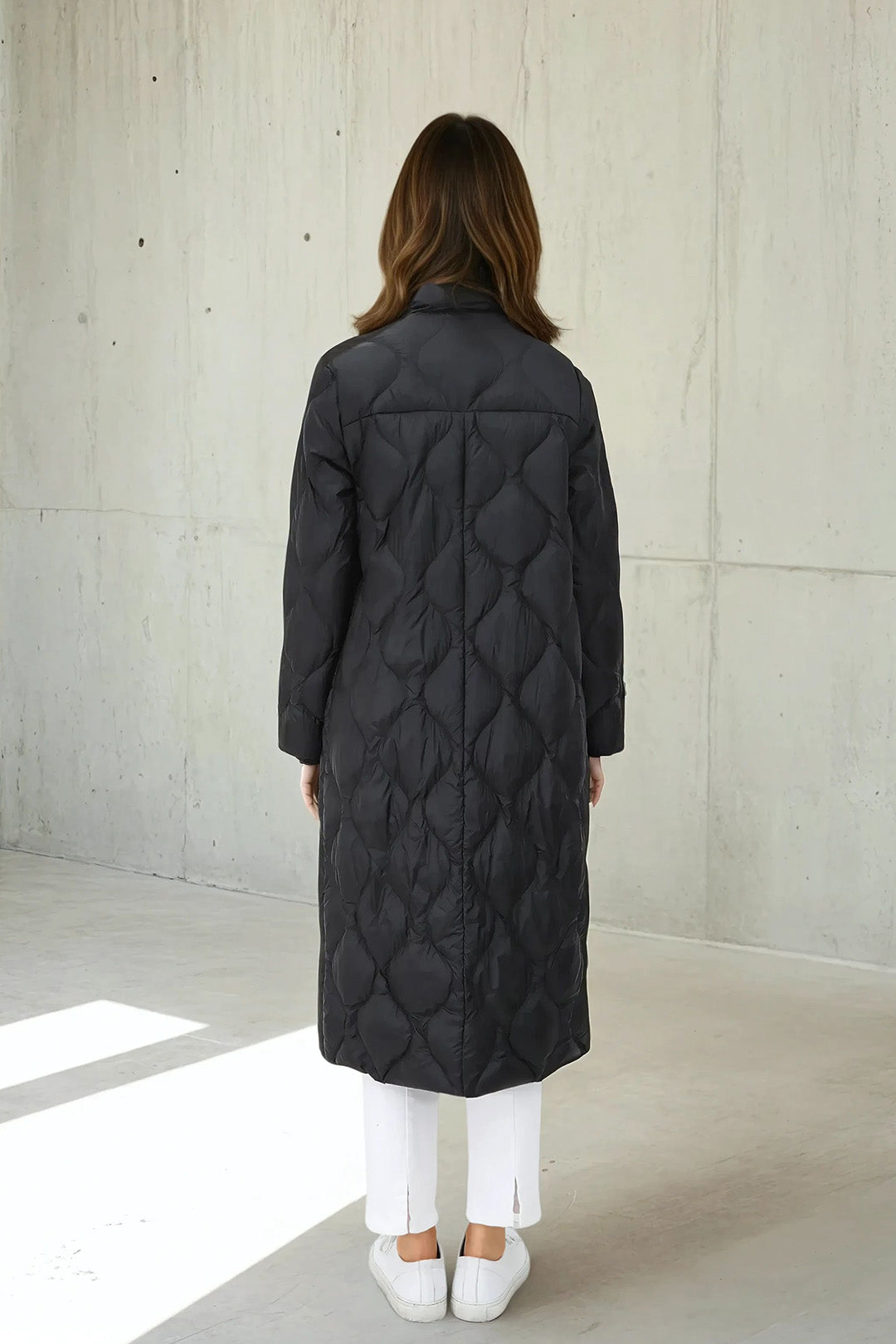 BRENTA COAT IN ULTRALIGHT GOOSE DOWN