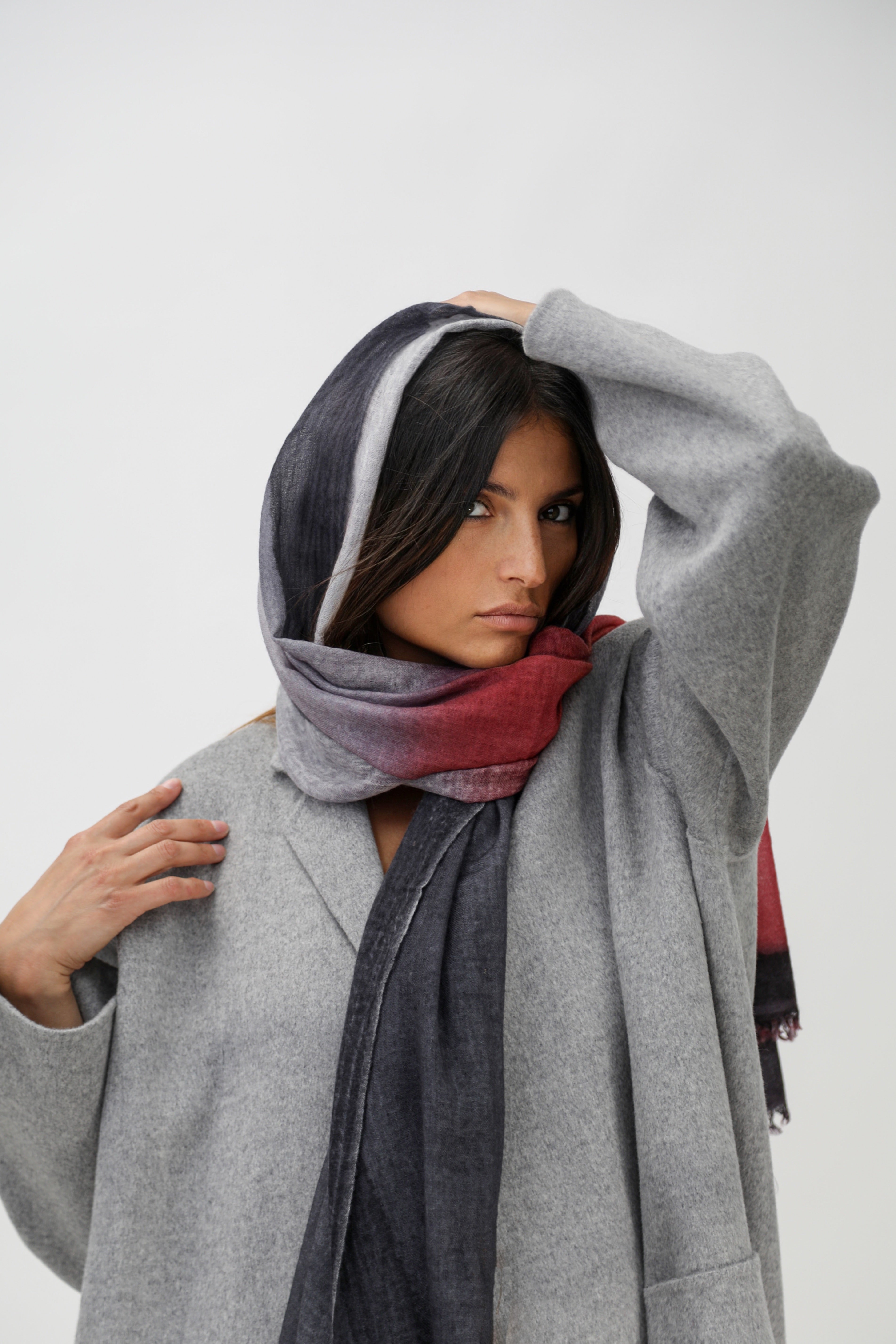 CARLIE COAT IN WOOL CASHMERE DOUBLE FACE