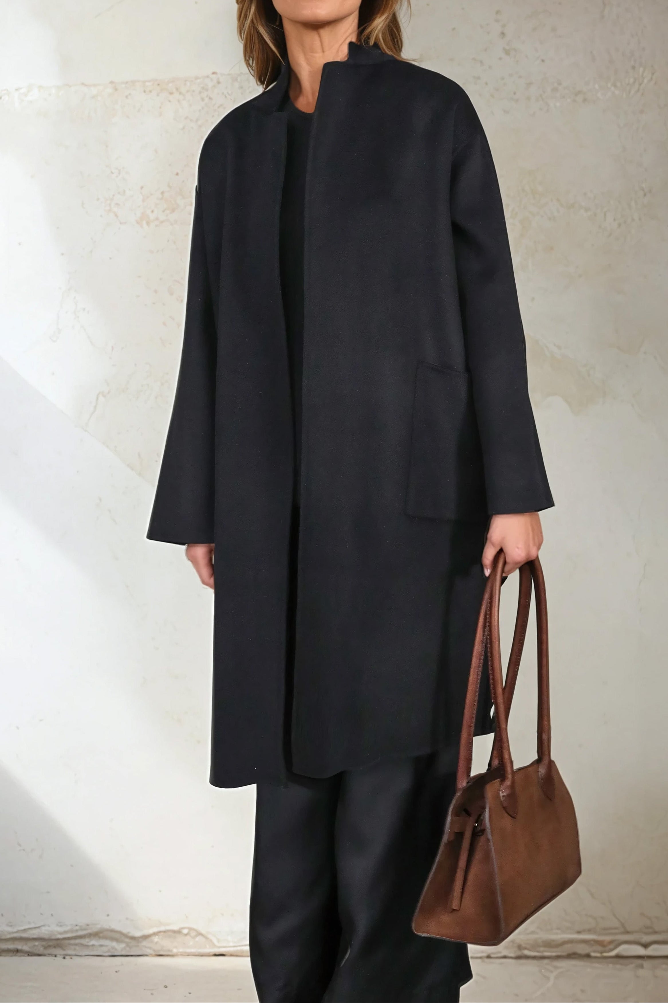 CARLIE COAT IN DOUBLE FACE WOOL