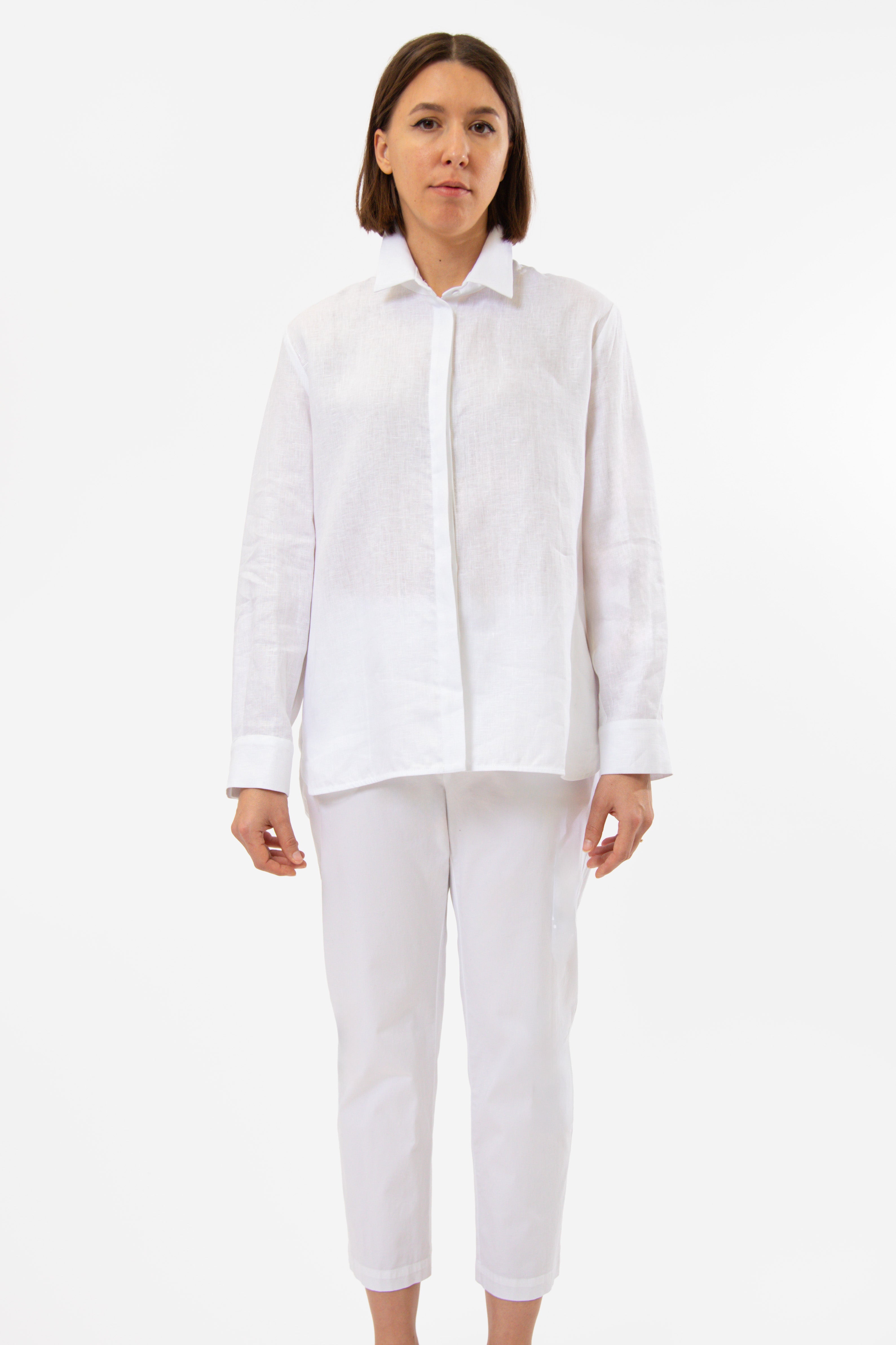 CHELSEA SHIRT IN ITALIAN LINEN