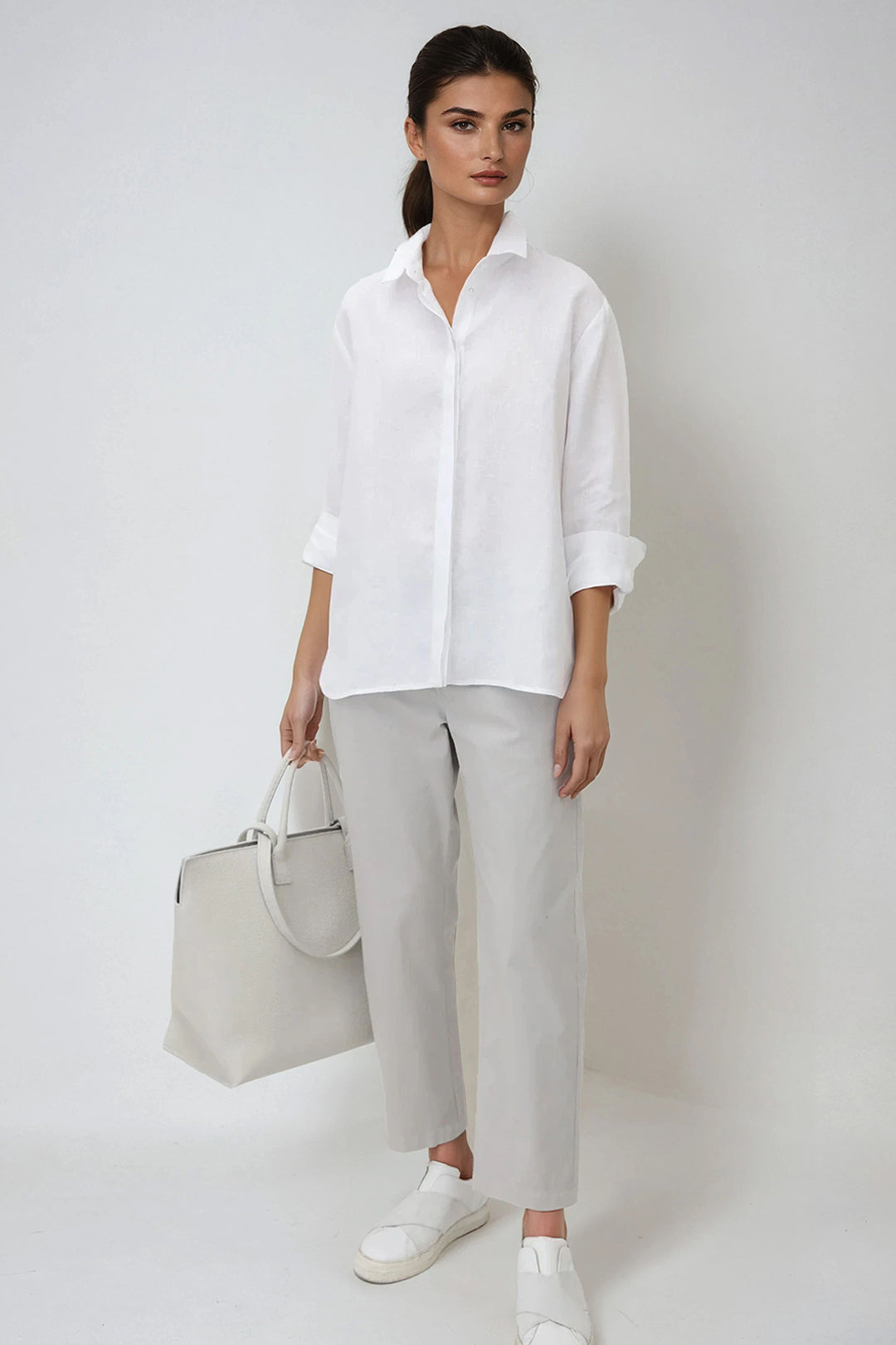 CHELSEA SHIRT IN ITALIAN LINEN