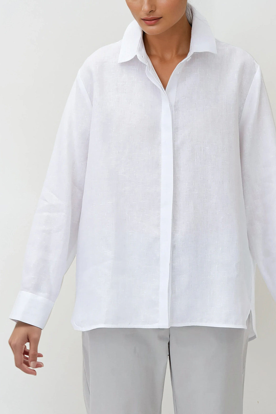 CHELSEA SHIRT IN ITALIAN LINEN