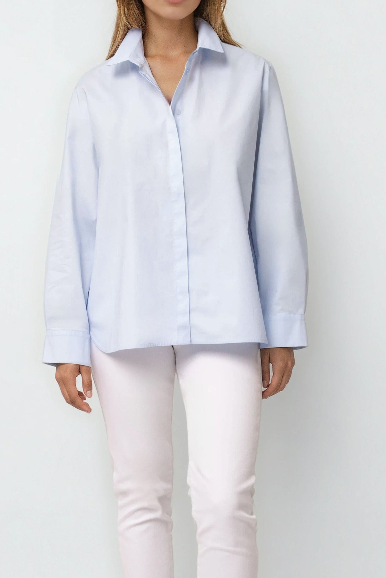 CHELSEA SHIRT IN ITALIAN COTTON POPLIN STRETCH