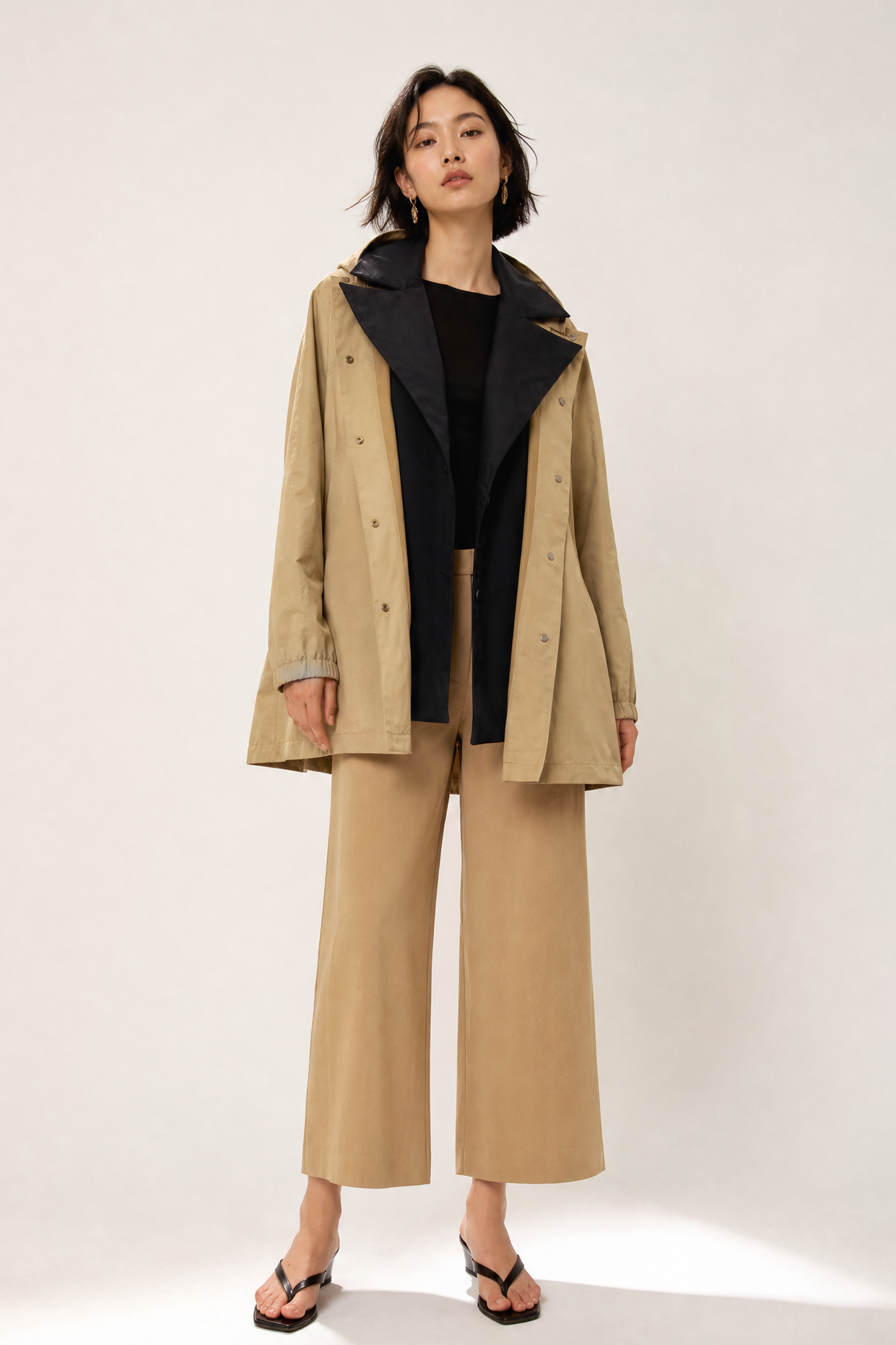 PIPPA PANT IN ITALIAN COTTON STRETCH TWILL