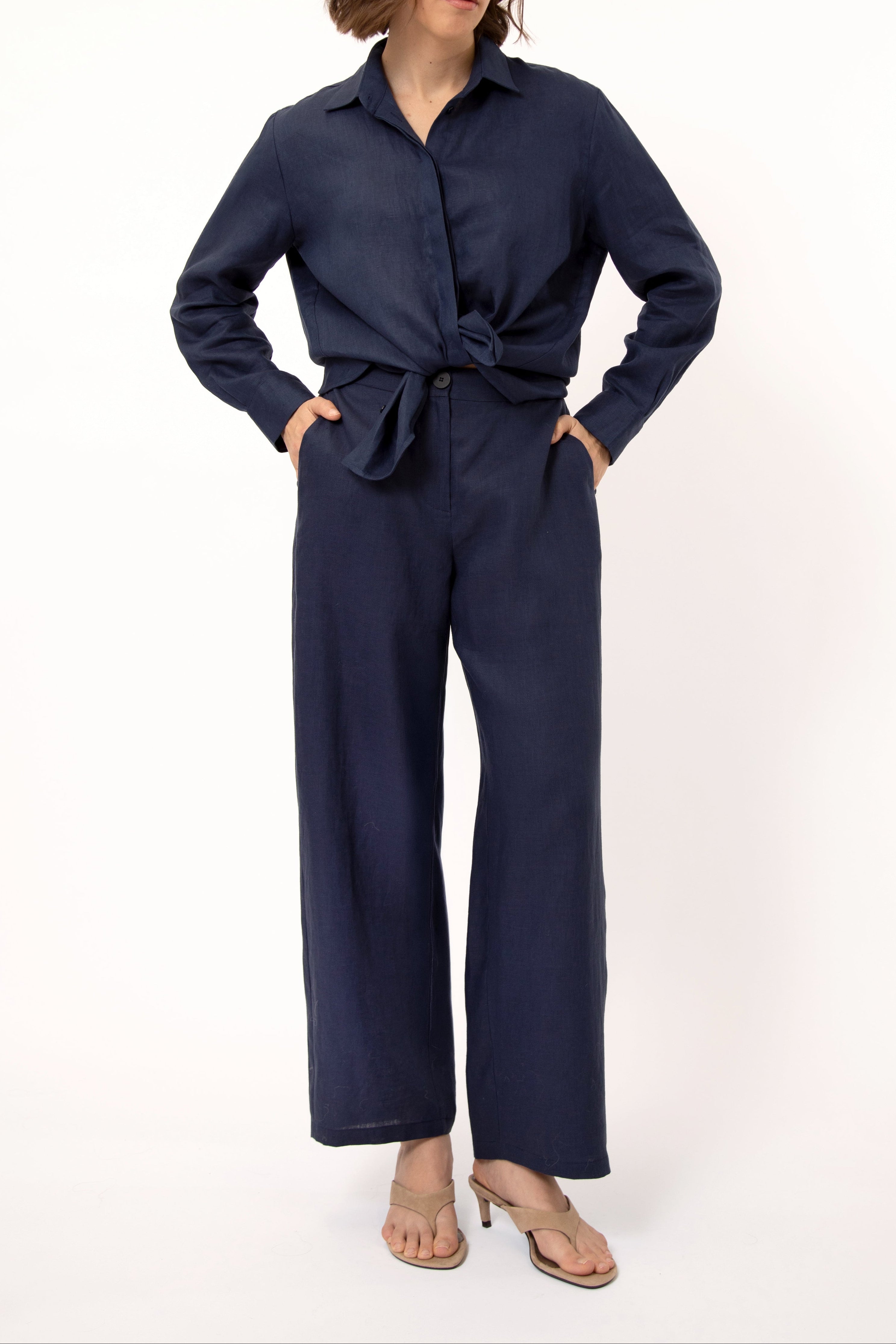 PETRA PANT LONGER IN ITALIAN LINEN