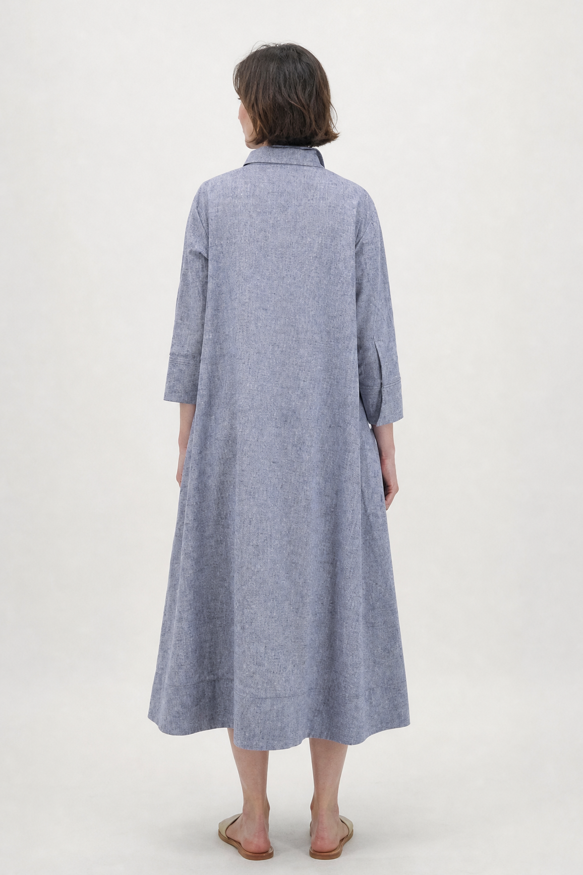 LIGHTWEIGHT DANNI DRESS IN ITALIAN LINEN COTTON