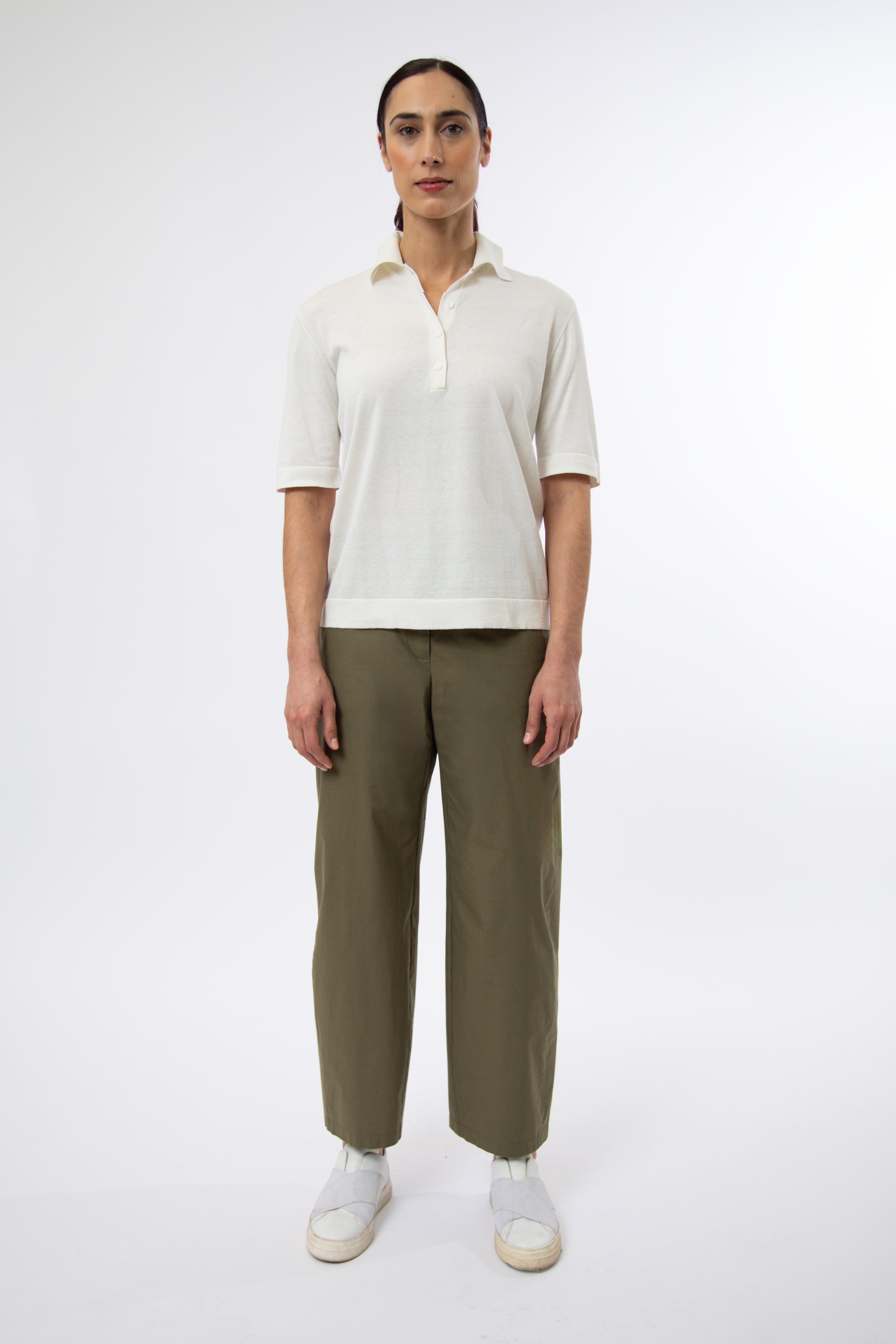 ELLIS POLO SHIRT IN FINE GAUGE ITALIAN SILK COTTON