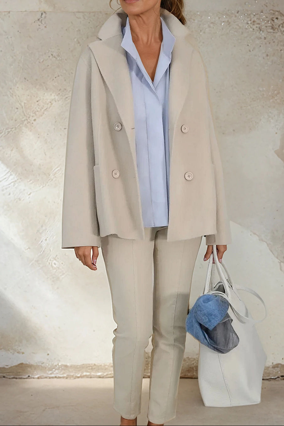 ESME BLAZER IN DOUBLE-FACE CASHMERE WOOL