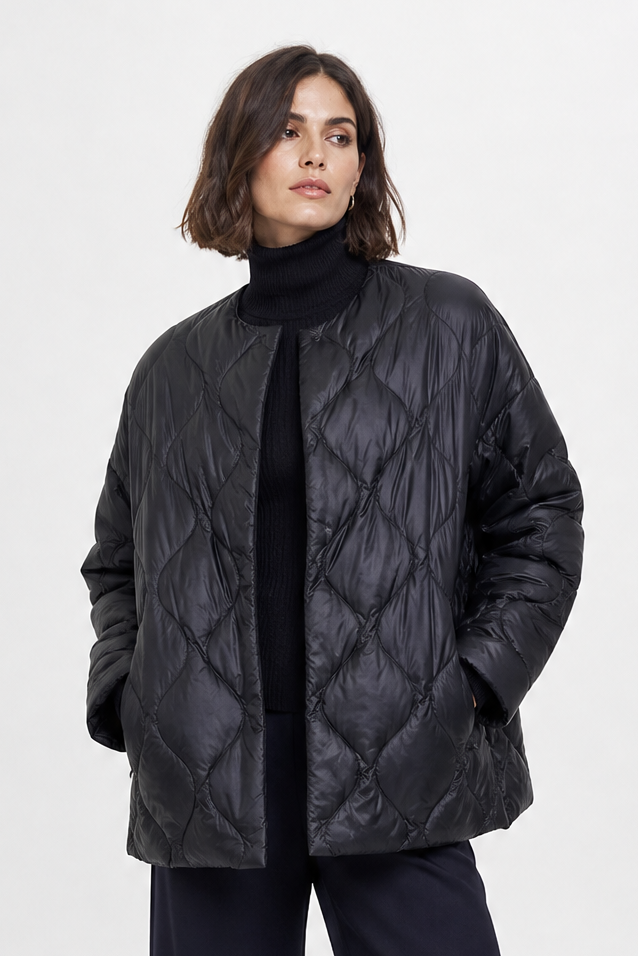 AVELIN ONE-SIZE COAT IN GOOSE DOWN