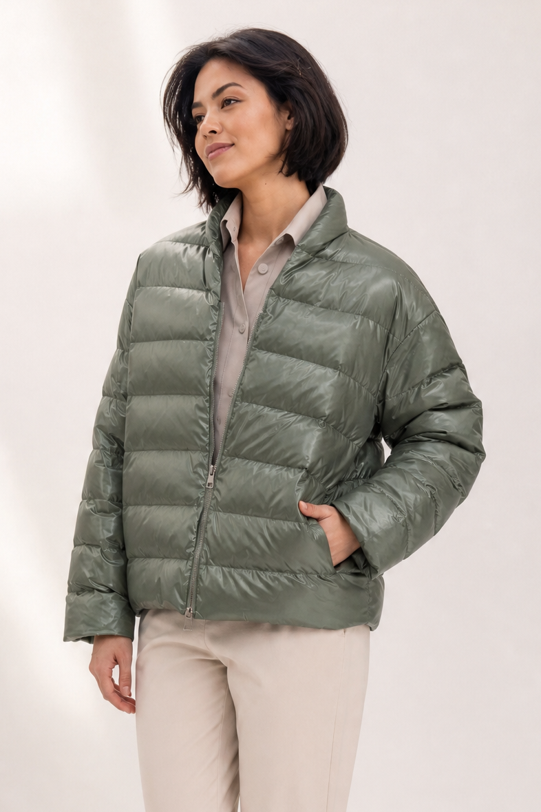 VARENNA ZIP IN ULTRALIGHT GOOSE DOWN