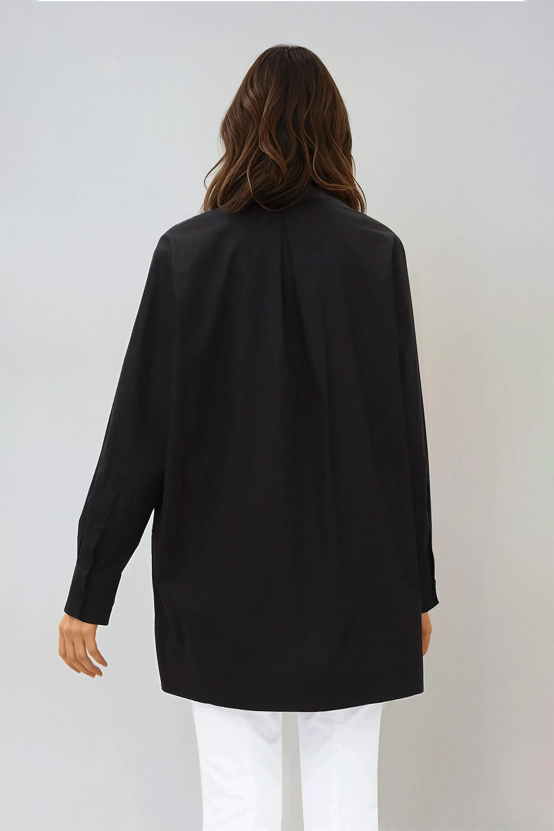 ILONA SHIRT IN ITALIAN COTTON POPLIN