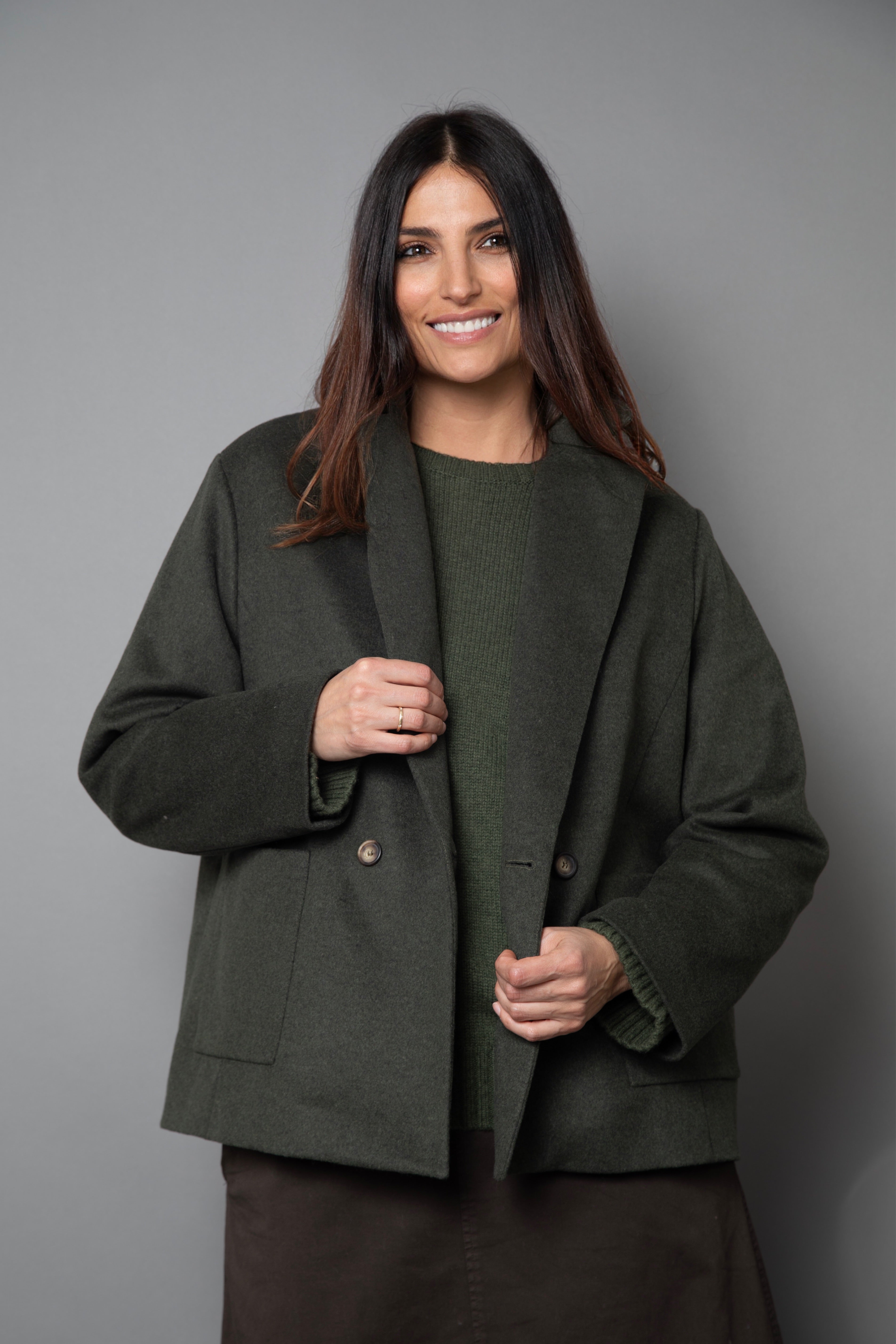 BASTONE BLAZER IN ITALIAN WOOL