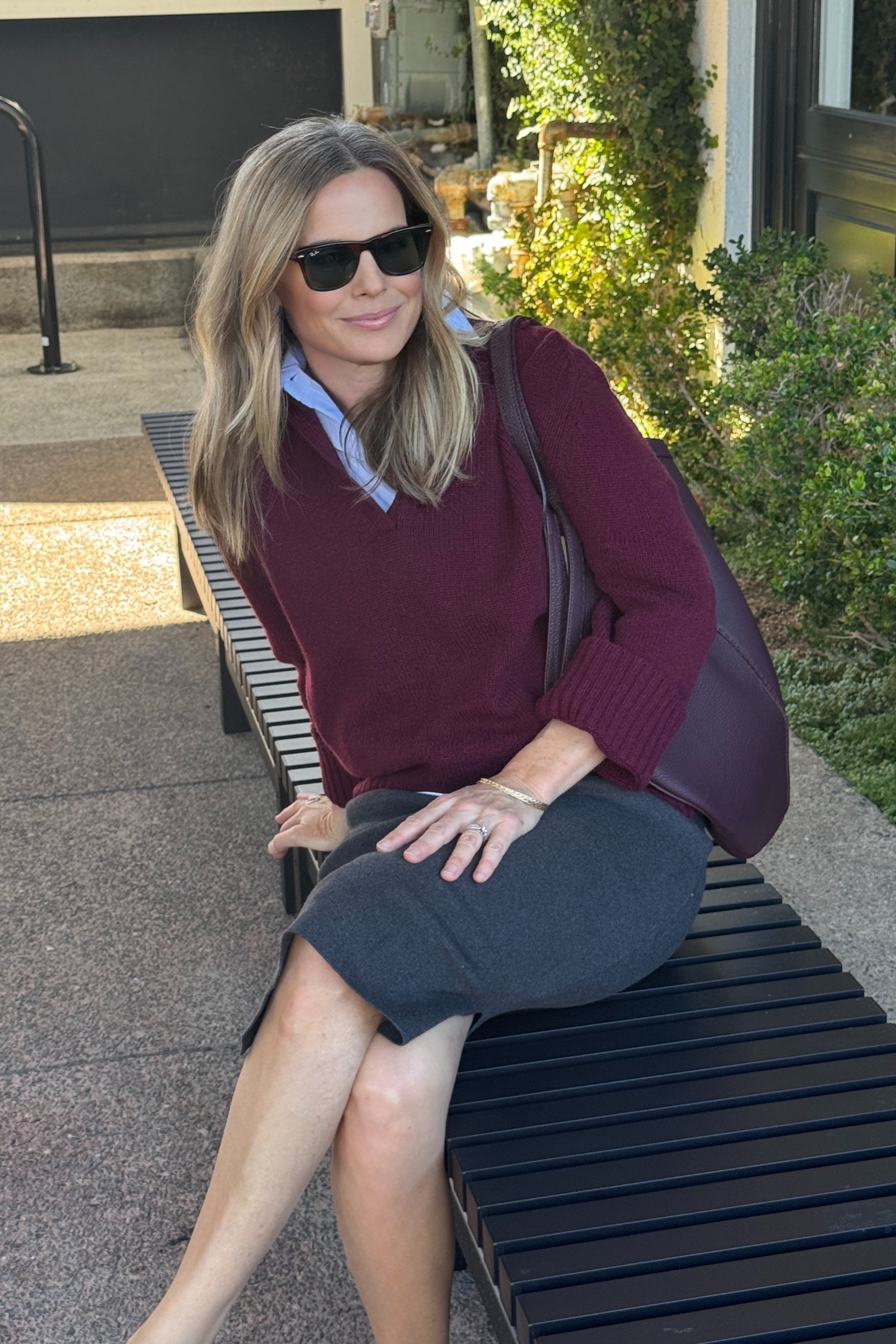 ROUEN POLO NECK SWEATER IN CASHMERE MERINO 4 PLY KNIT