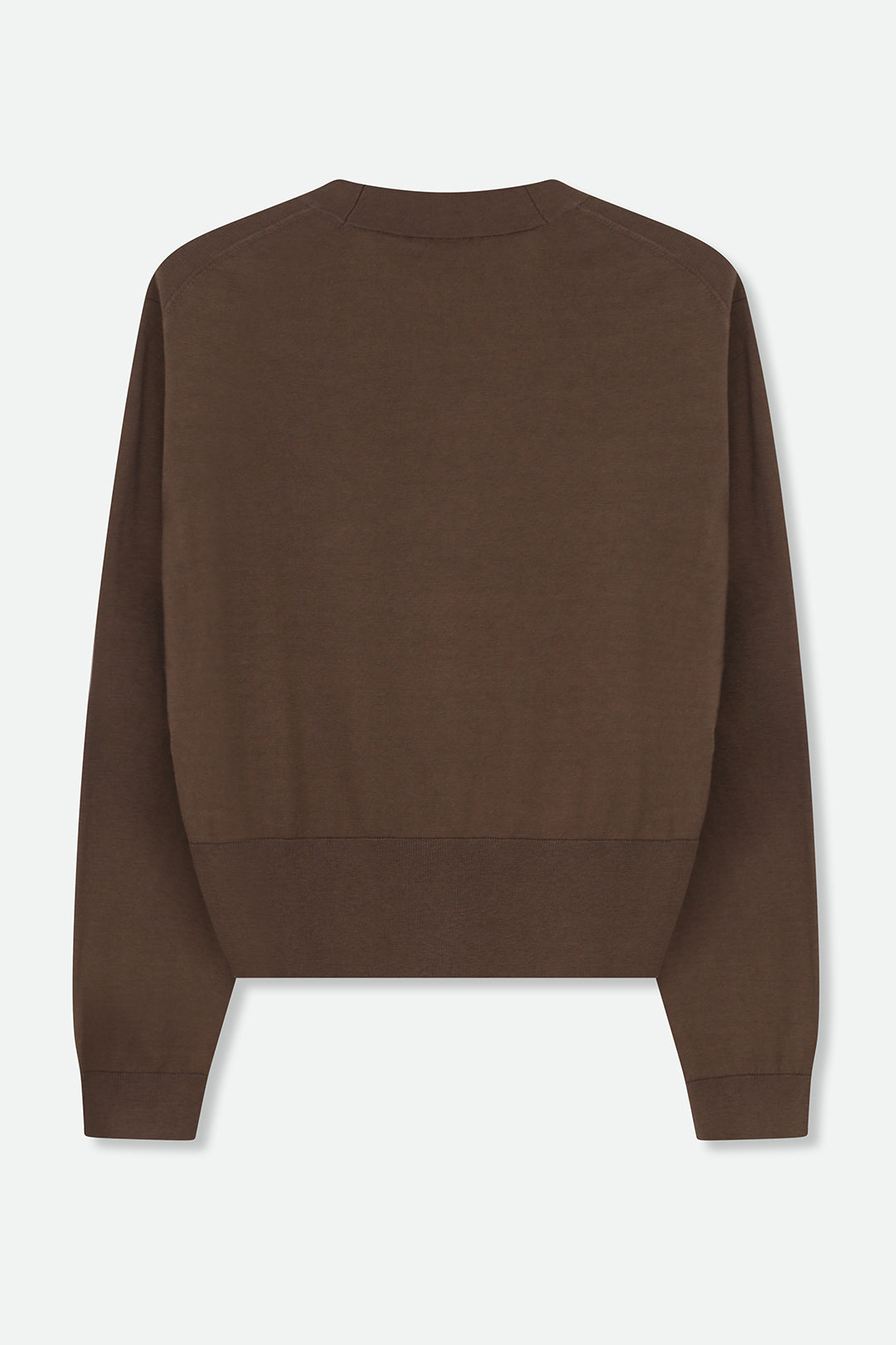 CALLI BUTTON CARDI FINE GAUGE ITALIAN SILK COTTON