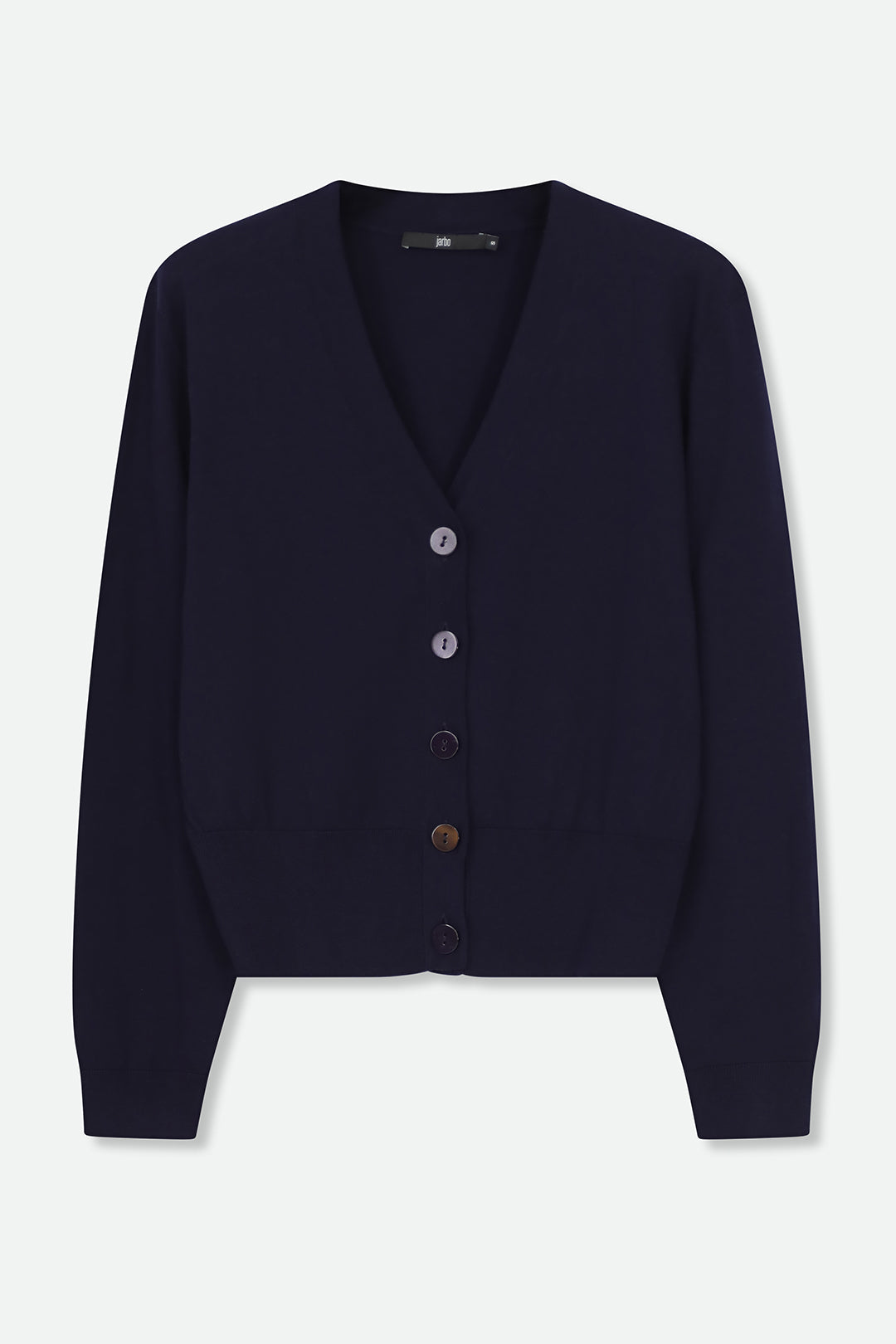 CALLI BUTTON CARDI FINE GAUGE ITALIAN SILK COTTON