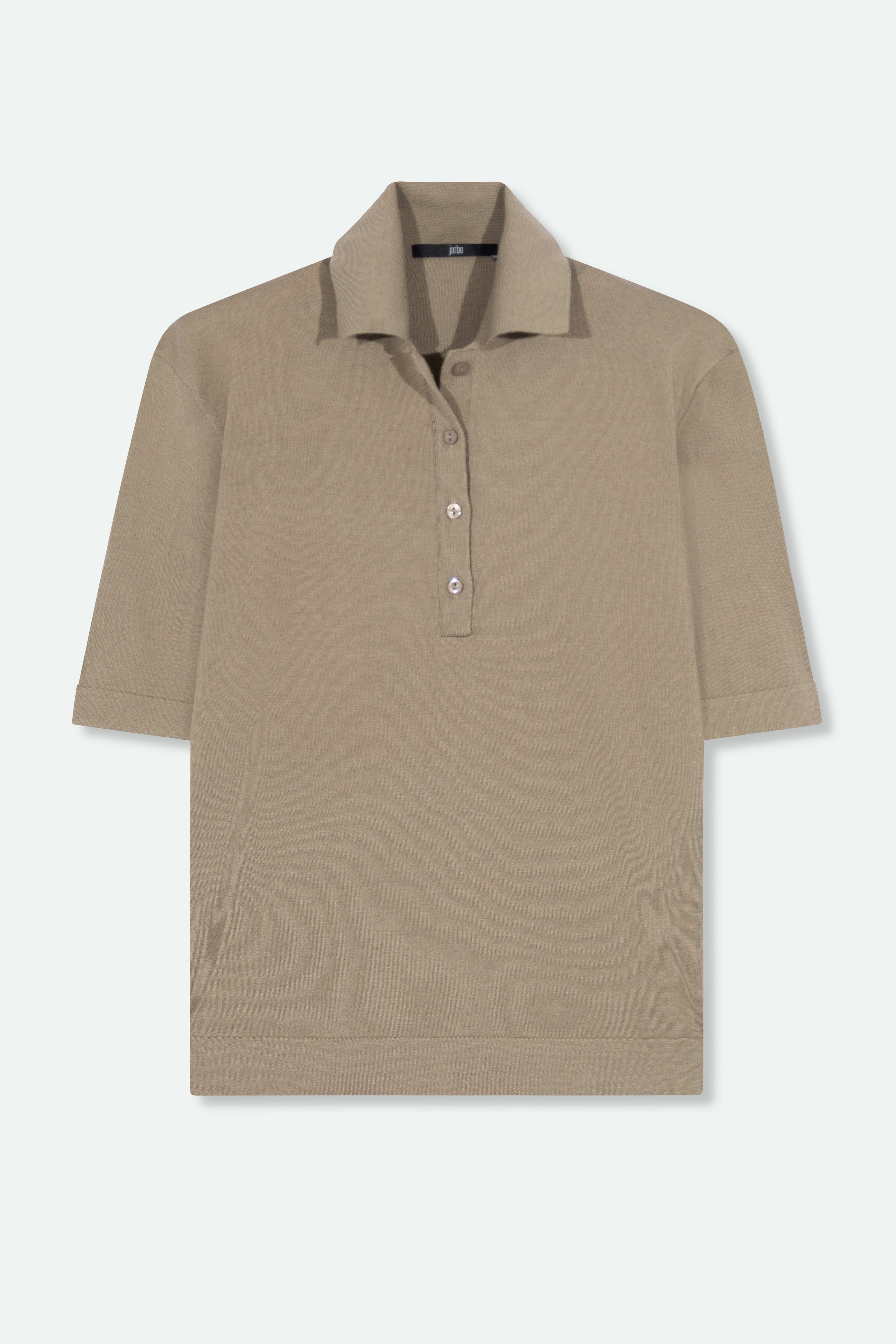 ELLIS POLO SHIRT IN FINE GAUGE ITALIAN SILK COTTON