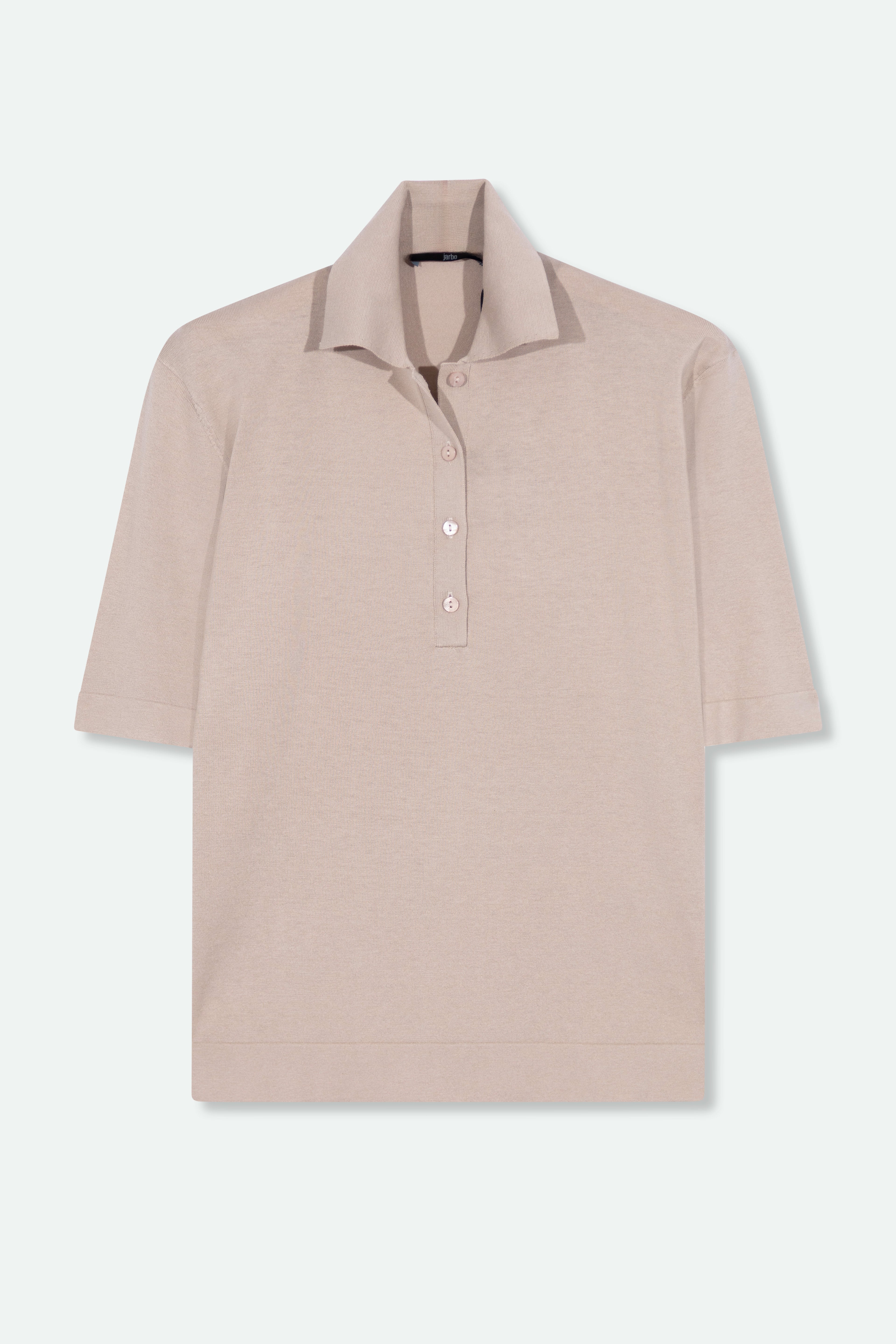 ELLIS POLO SHIRT IN FINE GAUGE ITALIAN SILK COTTON