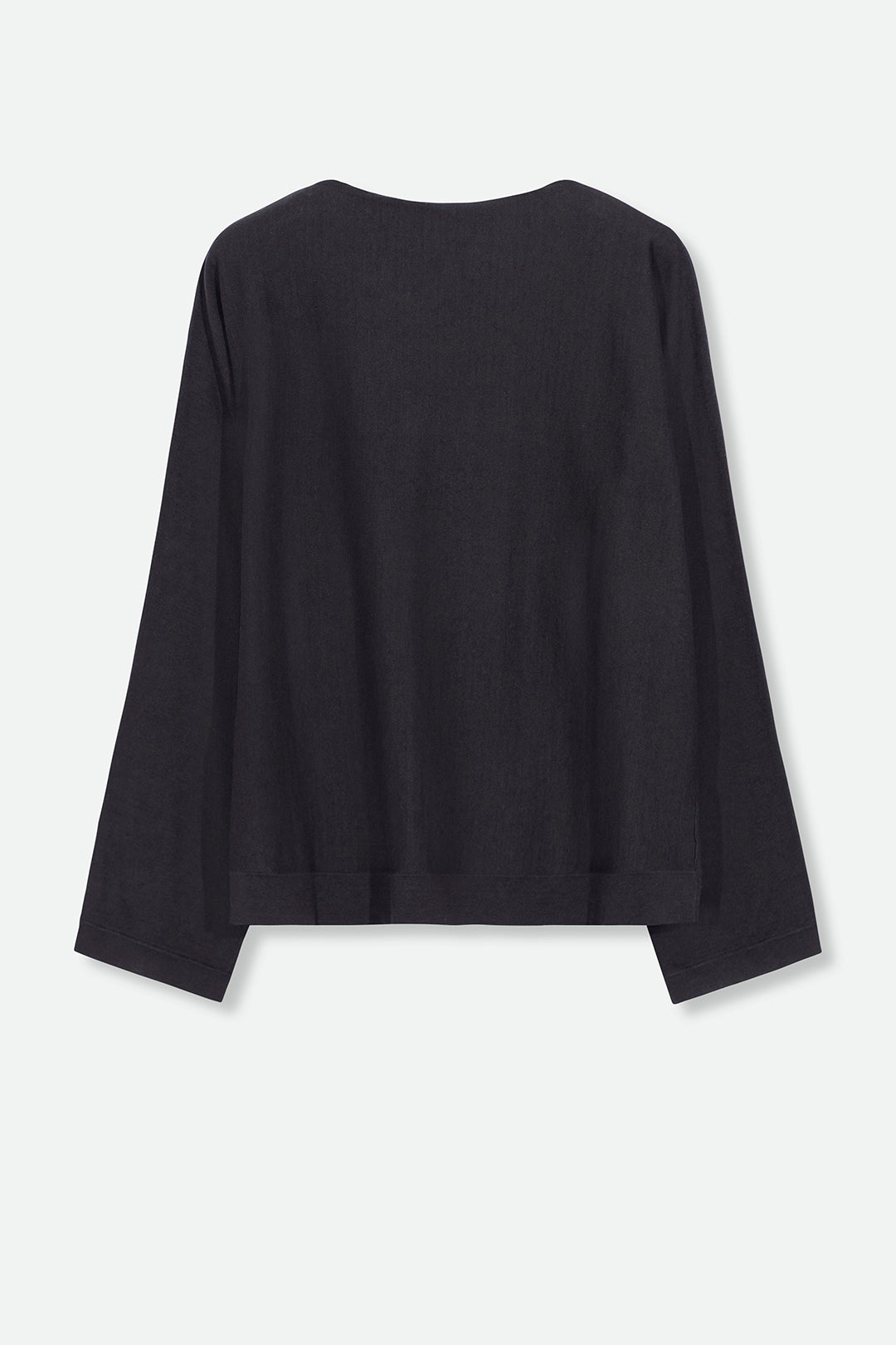 MAREN DOLMAN TOP IN FINE GAUGE ITALIAN SILK COTTON