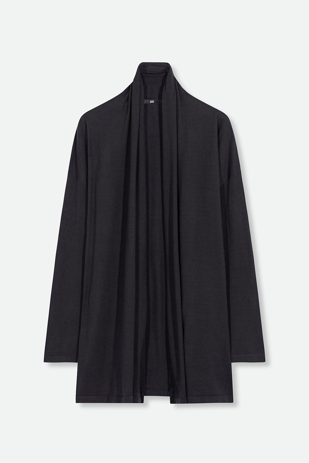 CADE SHAWL CARDIGAN IN FINE GAUGE ITALIAN SILK COTTON