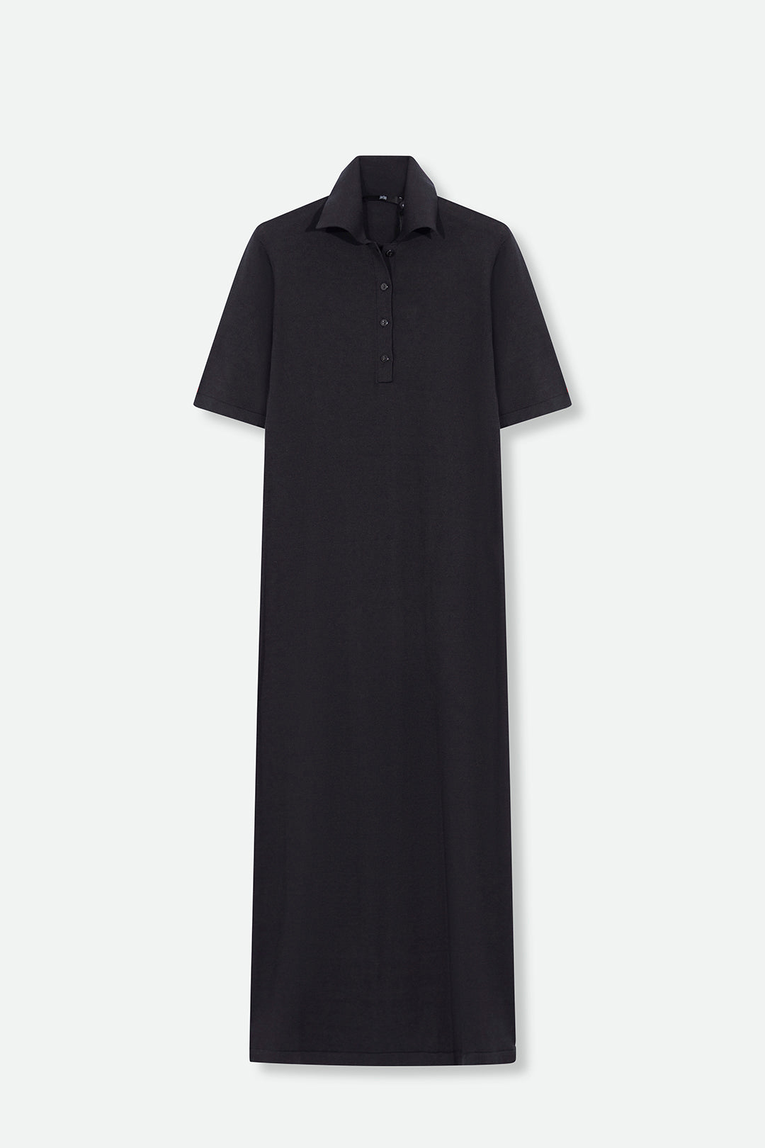 DYLAN POLO DRESS IN FINE GAUGE ITALIAN SILK COTTON