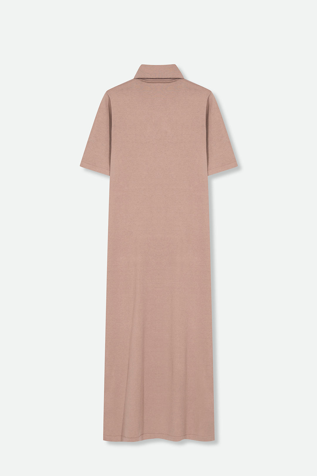 DYLAN POLO DRESS IN FINE GAUGE ITALIAN SILK COTTON