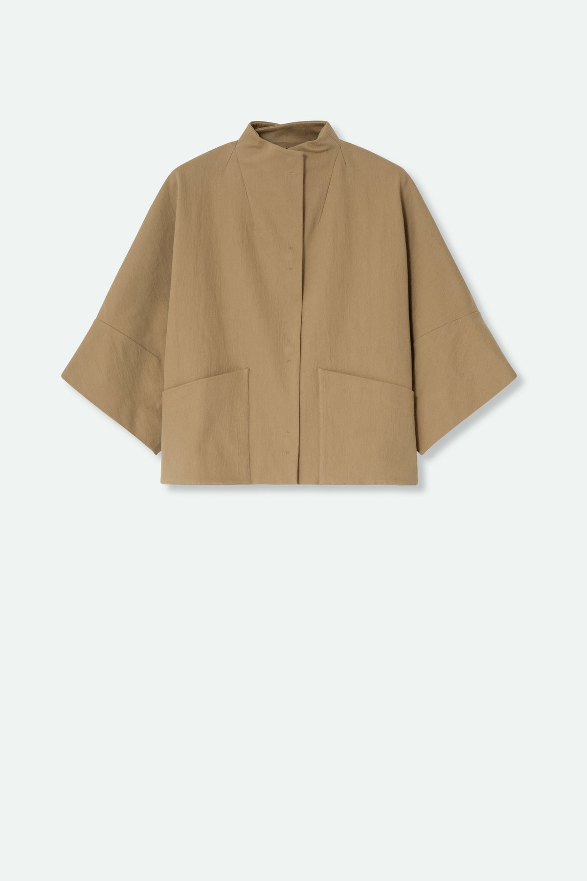 VALE JACKET IN ITALIAN COTTON STRETCH TWILL