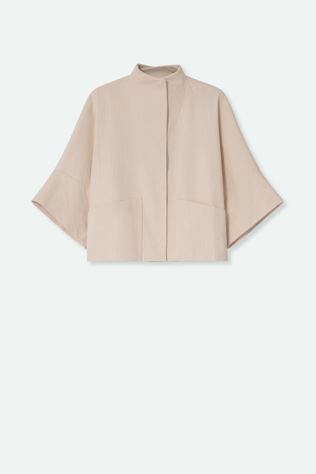 VALE JACKET IN ITALIAN COTTON STRETCH TWILL