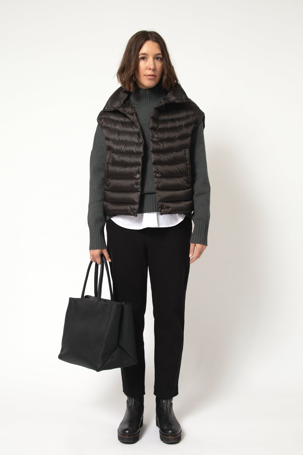 TOSCA TURTLENECK IN ITALIAN COTTON