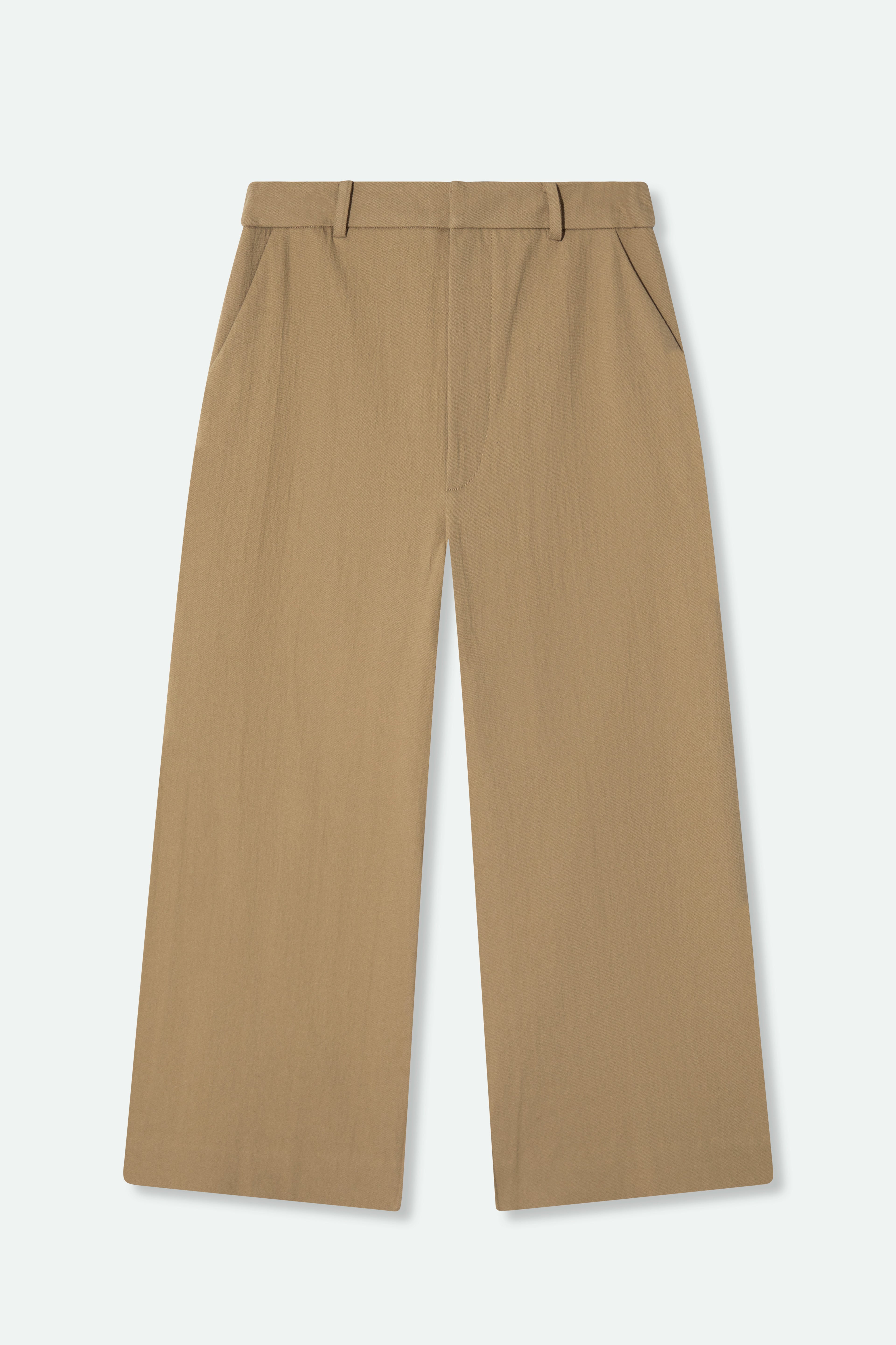 PIPPA PANT IN ITALIAN COTTON STRETCH TWILL